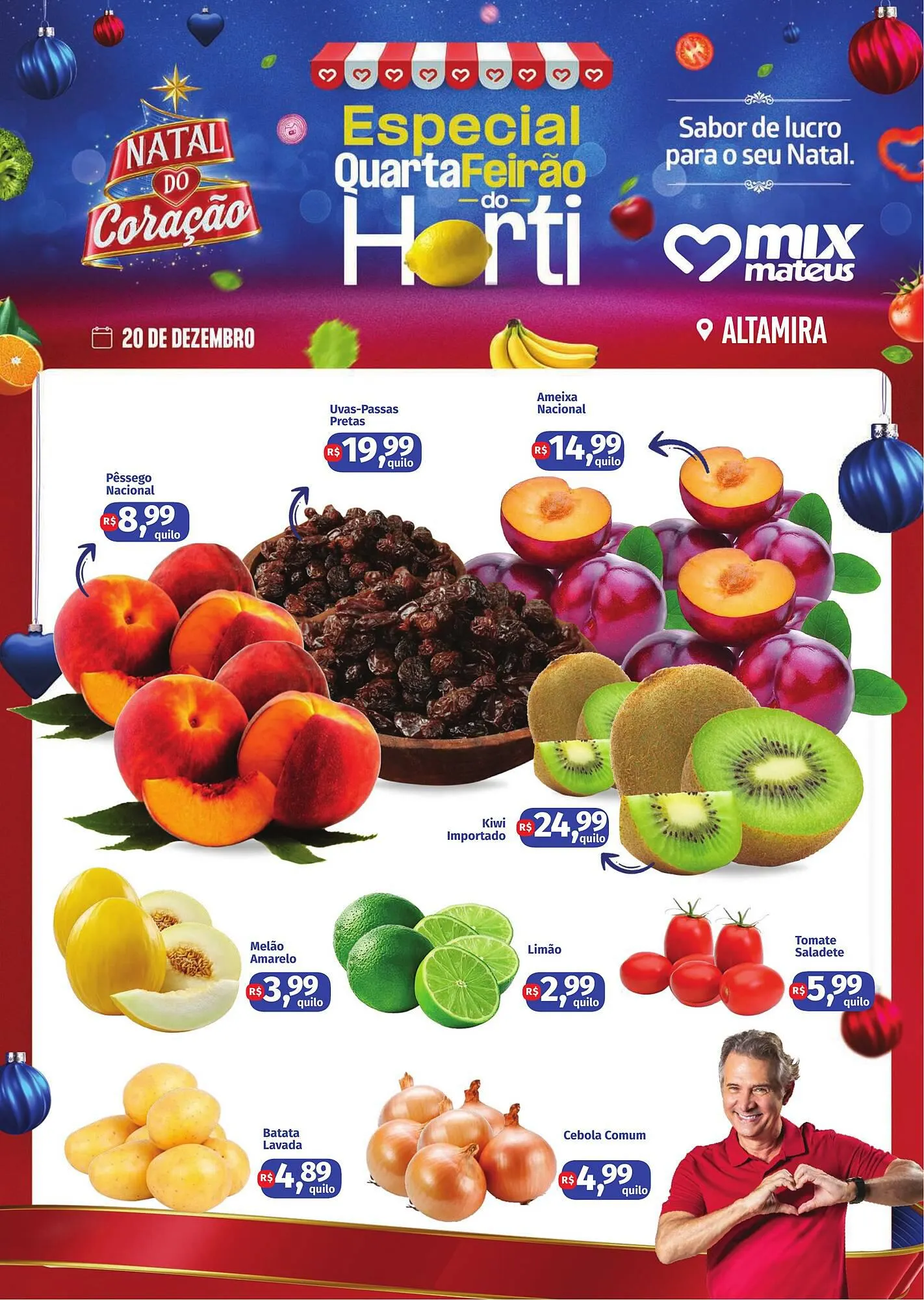 Encarte de Catálogo Supermercados Mateus 19 de dezembro até 20 de dezembro 2023 - Pagina 1