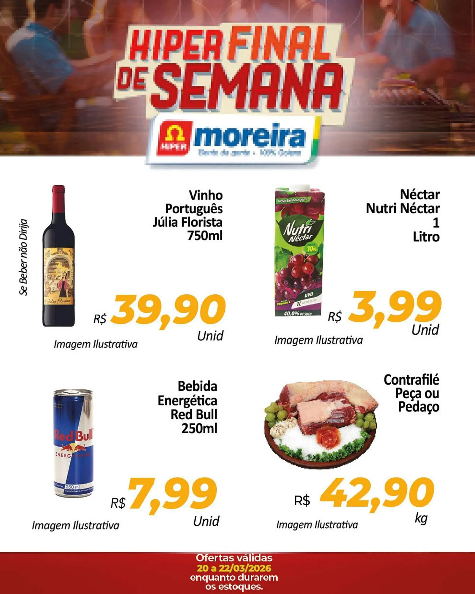 Encarte de Catálogo Hiper Moreira 20 de março até 22 de março 2026 - Pagina 2
