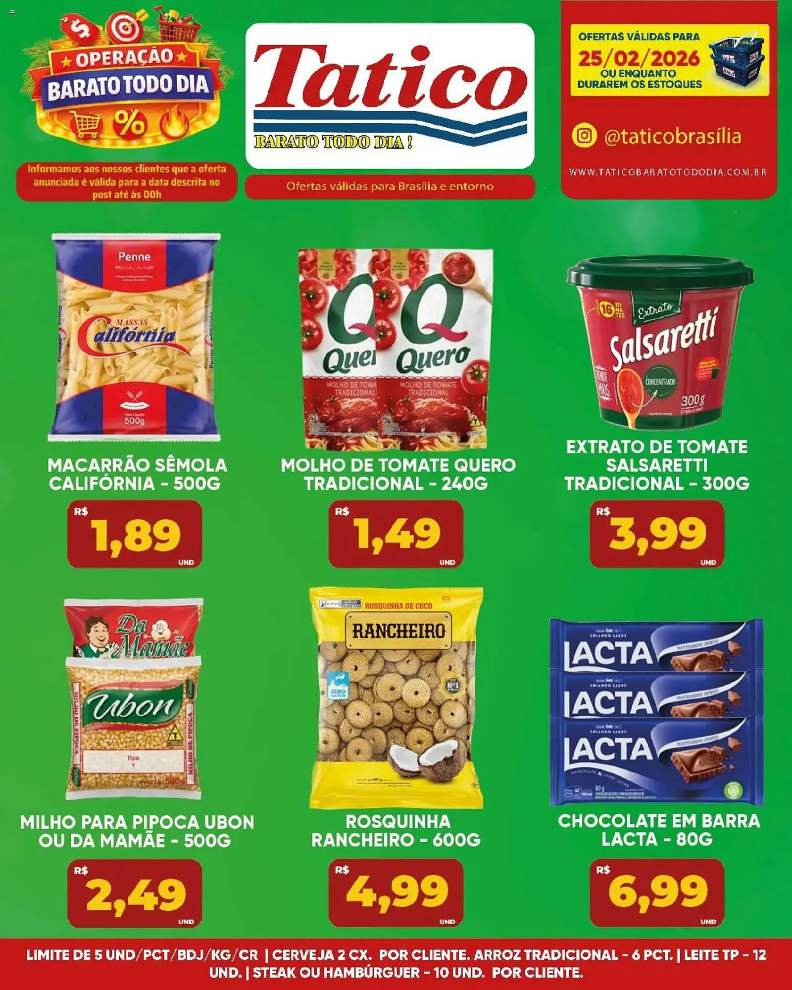 Encarte de Tabloide Tatico 25 de fevereiro até 25 de fevereiro 2026 - Pagina 4
