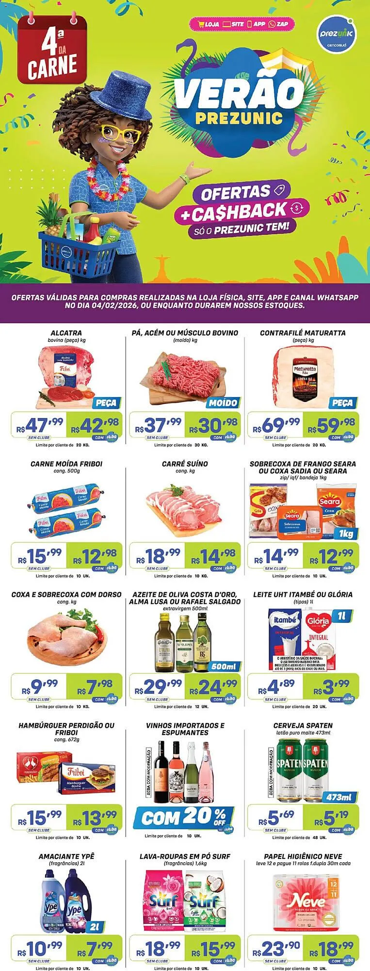 Encarte Prezunic - 1