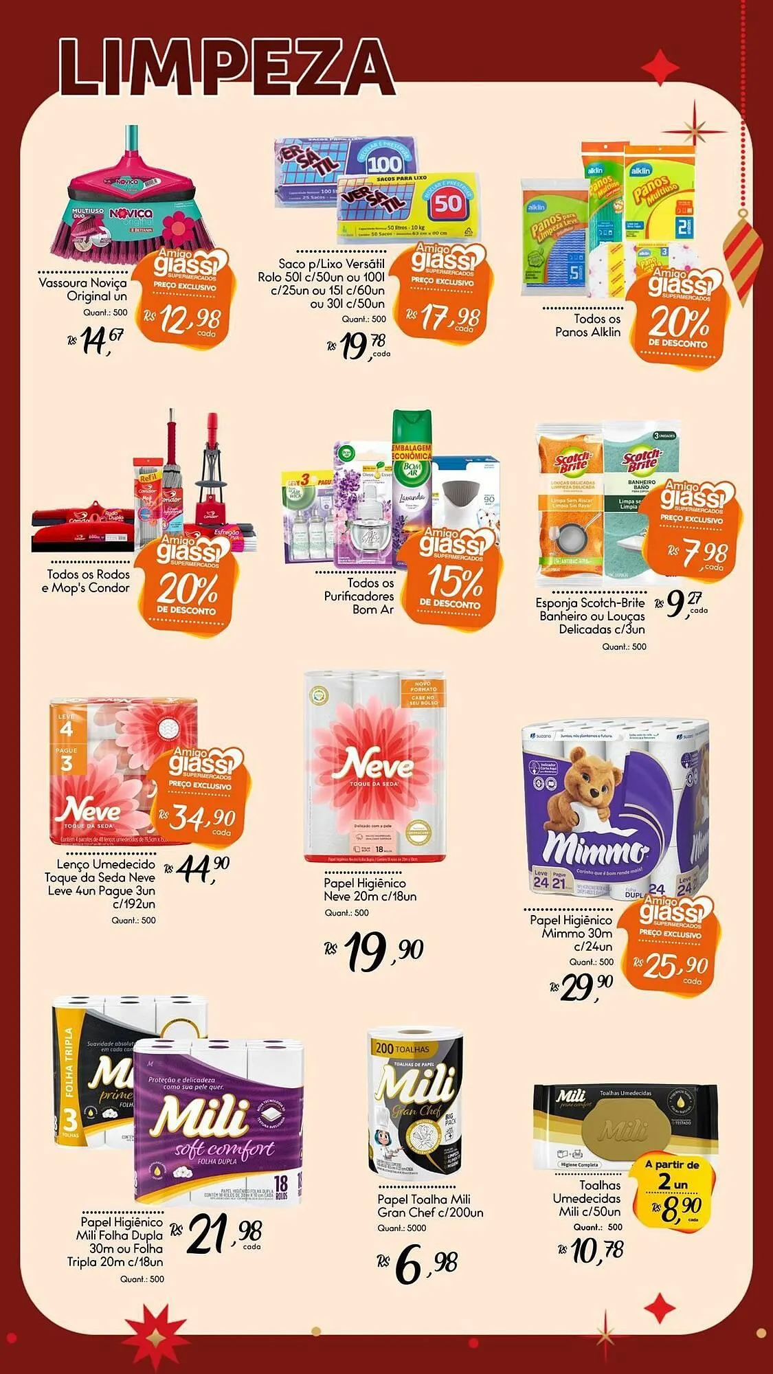 Encarte de Encarte Giassi Supermercados 21 de novembro até 4 de dezembro 2025 - Pagina 27