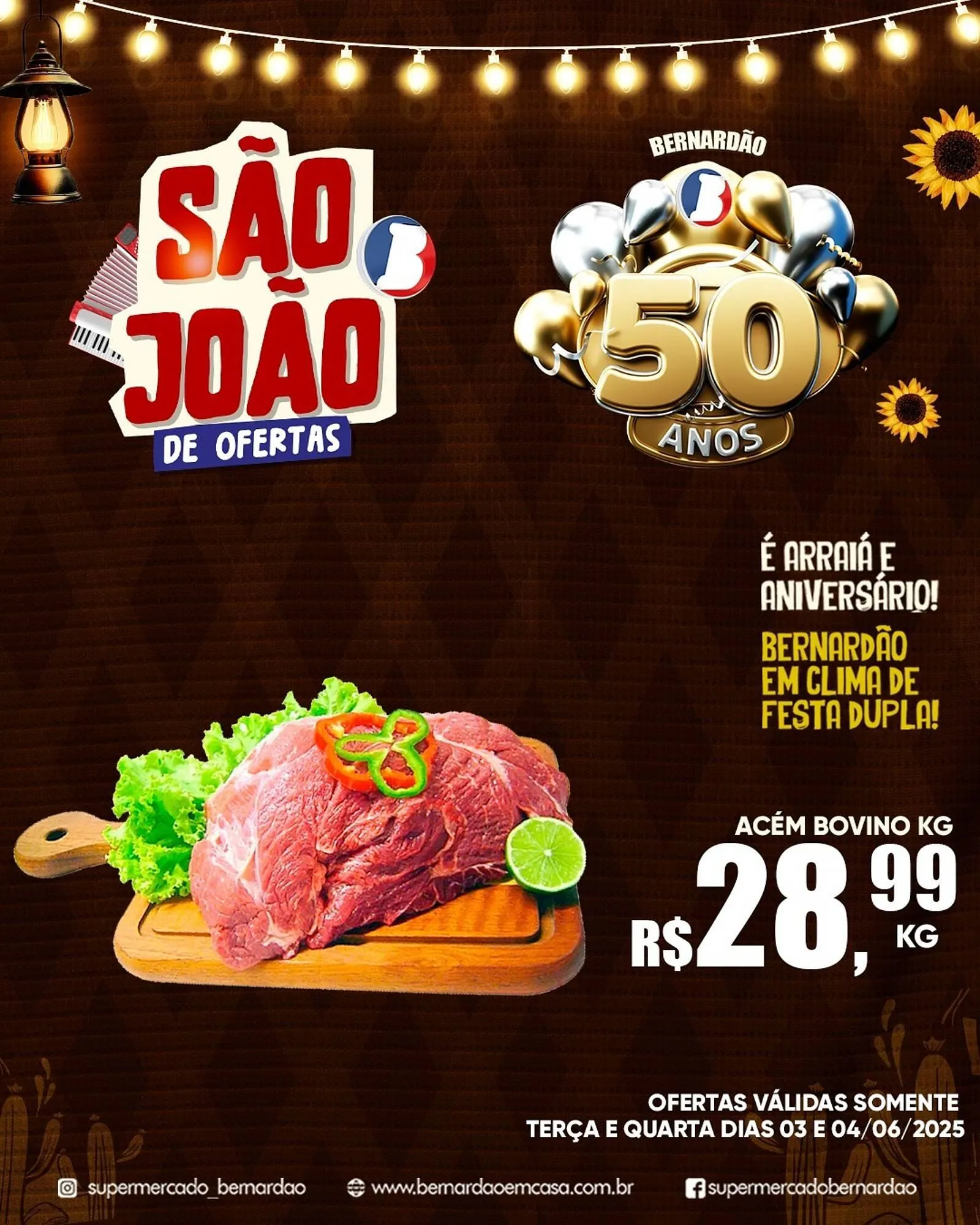 Encarte de Catálogo Supermercado Bernardão 3 de junho até 4 de junho 2025 - Pagina 3