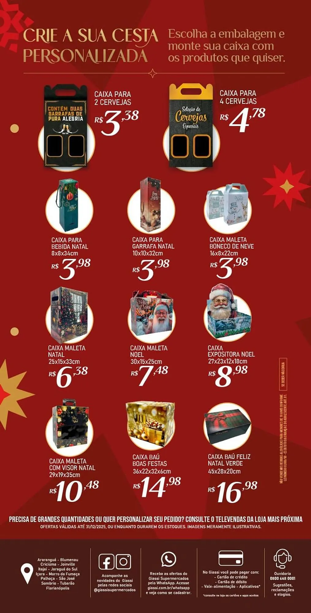 Encarte de Encarte Giassi Supermercados 2 de outubro até 31 de dezembro 2025 - Pagina 10