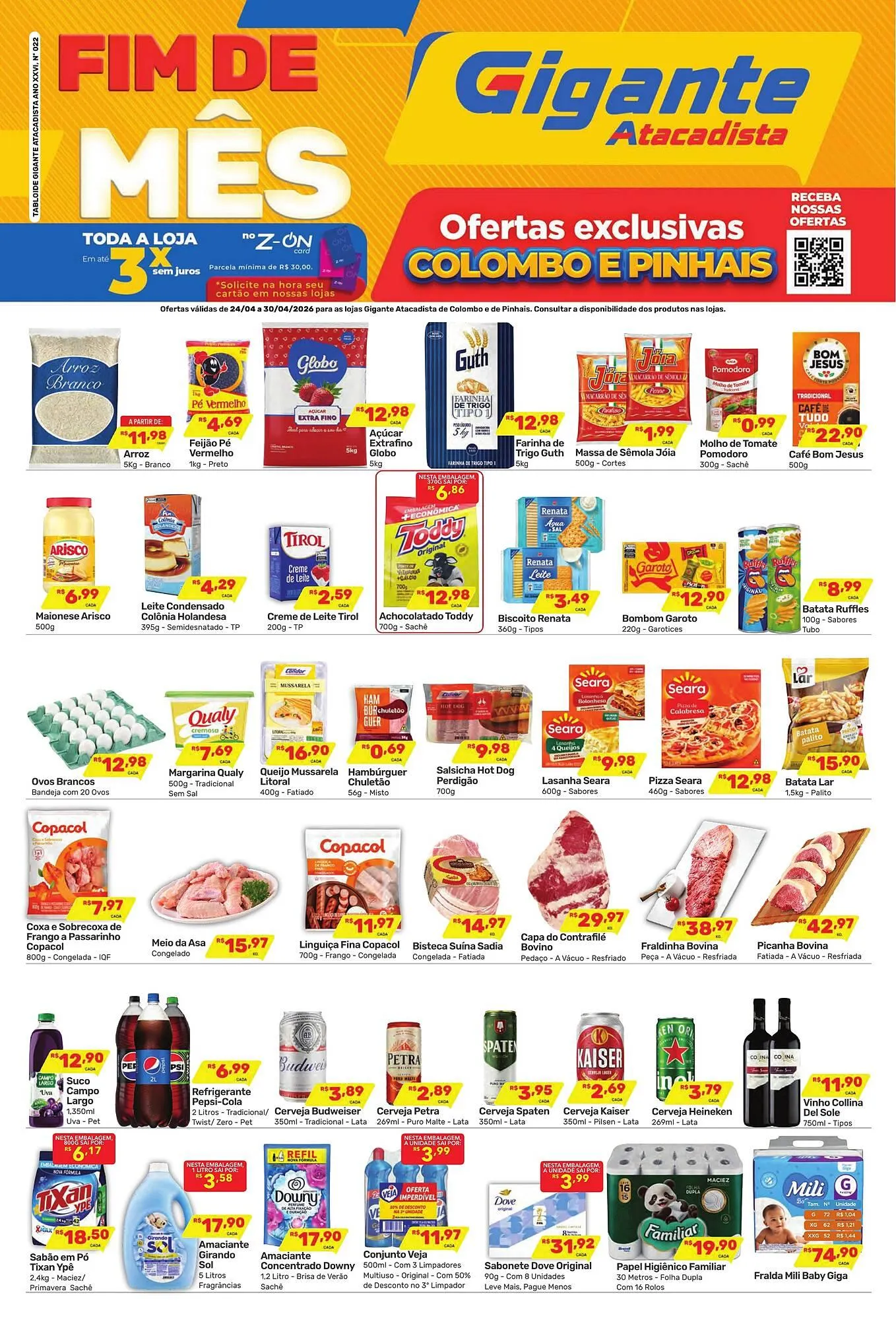 Encarte de Encarte Gigante Atacadista 10 de abril até 10 de maio 2026 - Pagina 1