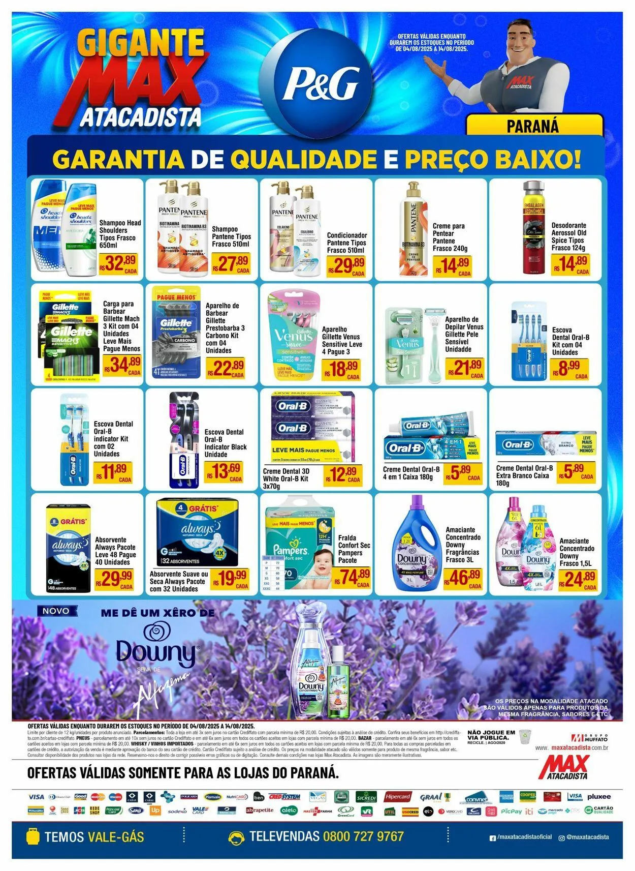 Encarte de Max Atacadista - Floresta 4 de agosto até 9 de agosto 2025 - Pagina 1