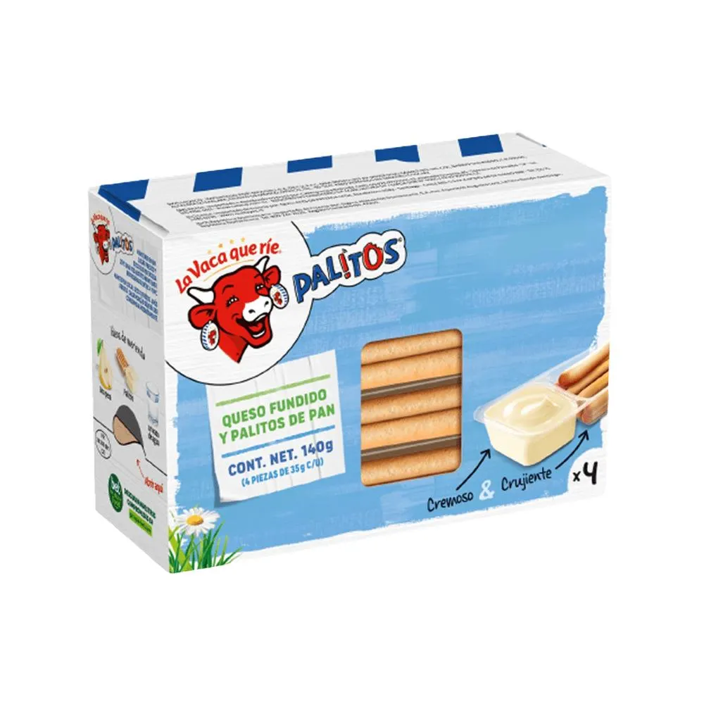 Queijo Fundido Com Palito A Vaca Que Ri 140g | Oba Hortifruti