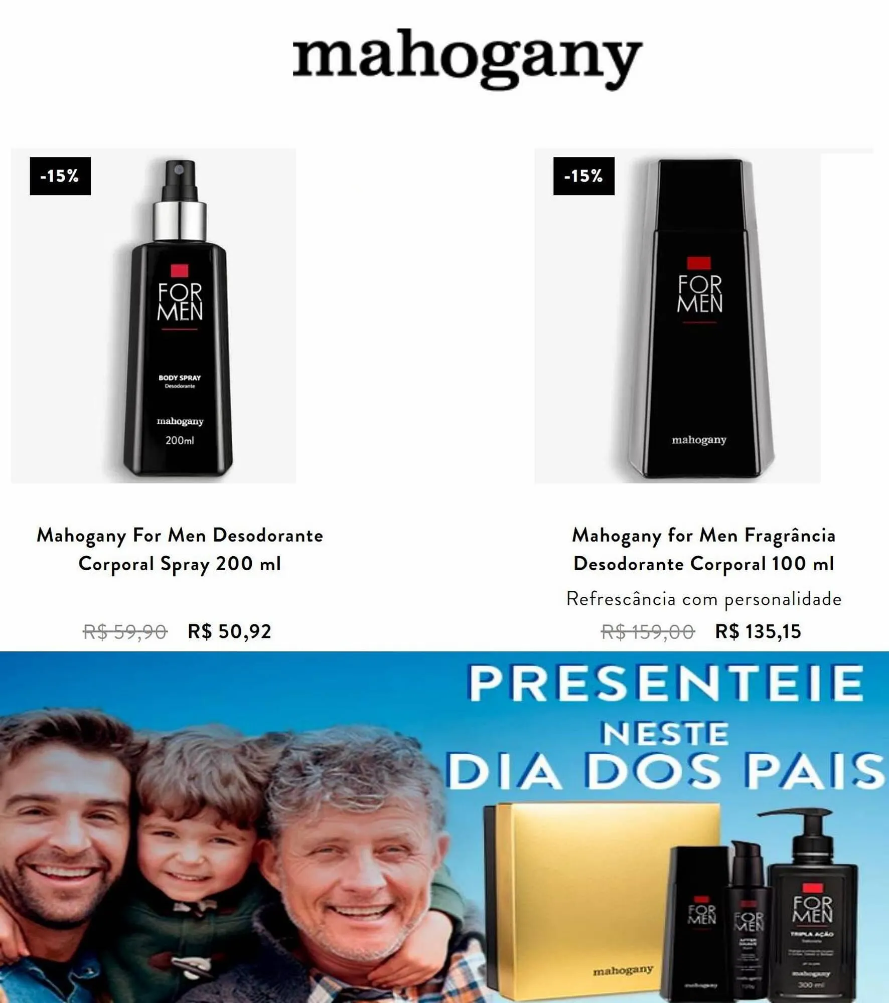 Catálogo Mahogany - 1