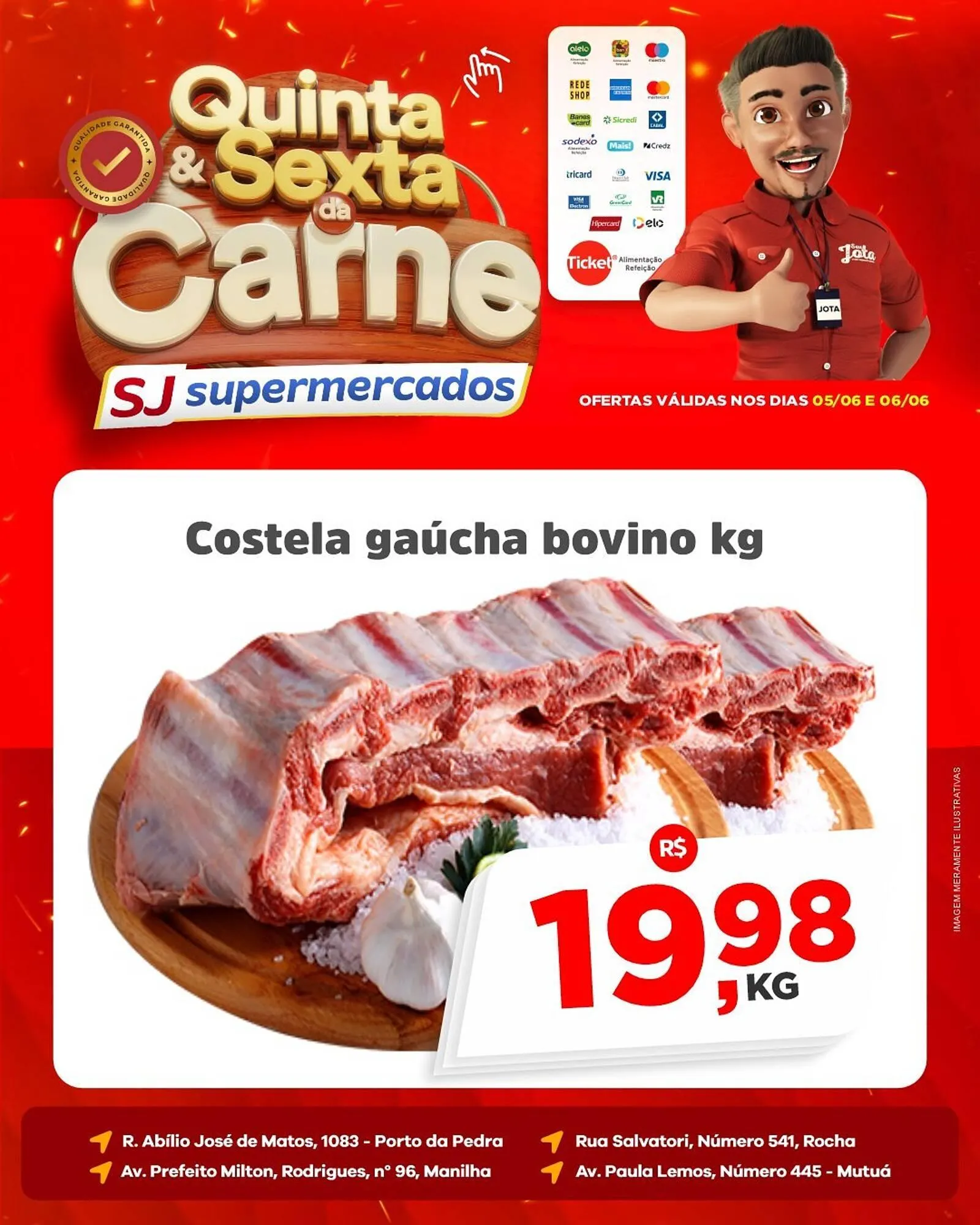 Encarte de Catálogo Sj Supermercados 5 de junho até 6 de junho 2025 - Pagina 5