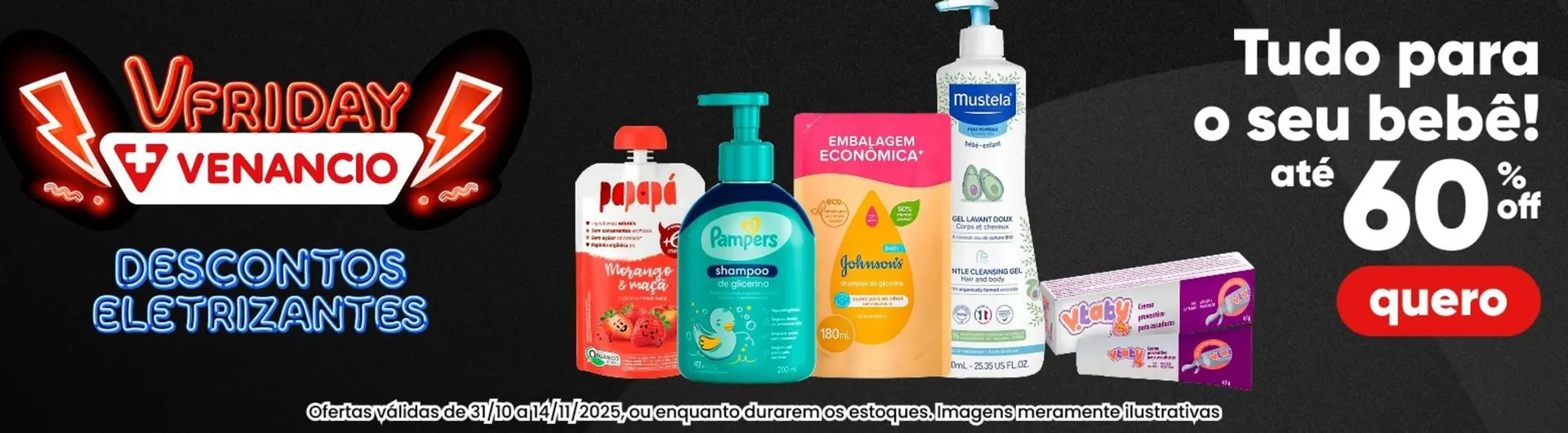 Encarte de Encarte Drogaria Venancio 4 de novembro até 7 de novembro 2025 - Pagina 3