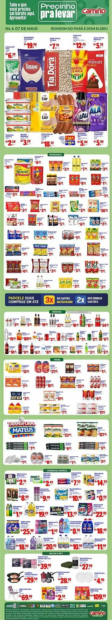 Encarte de Catálogo Camiño supermercados 4 de maio até 7 de maio 2026 - Pagina 1