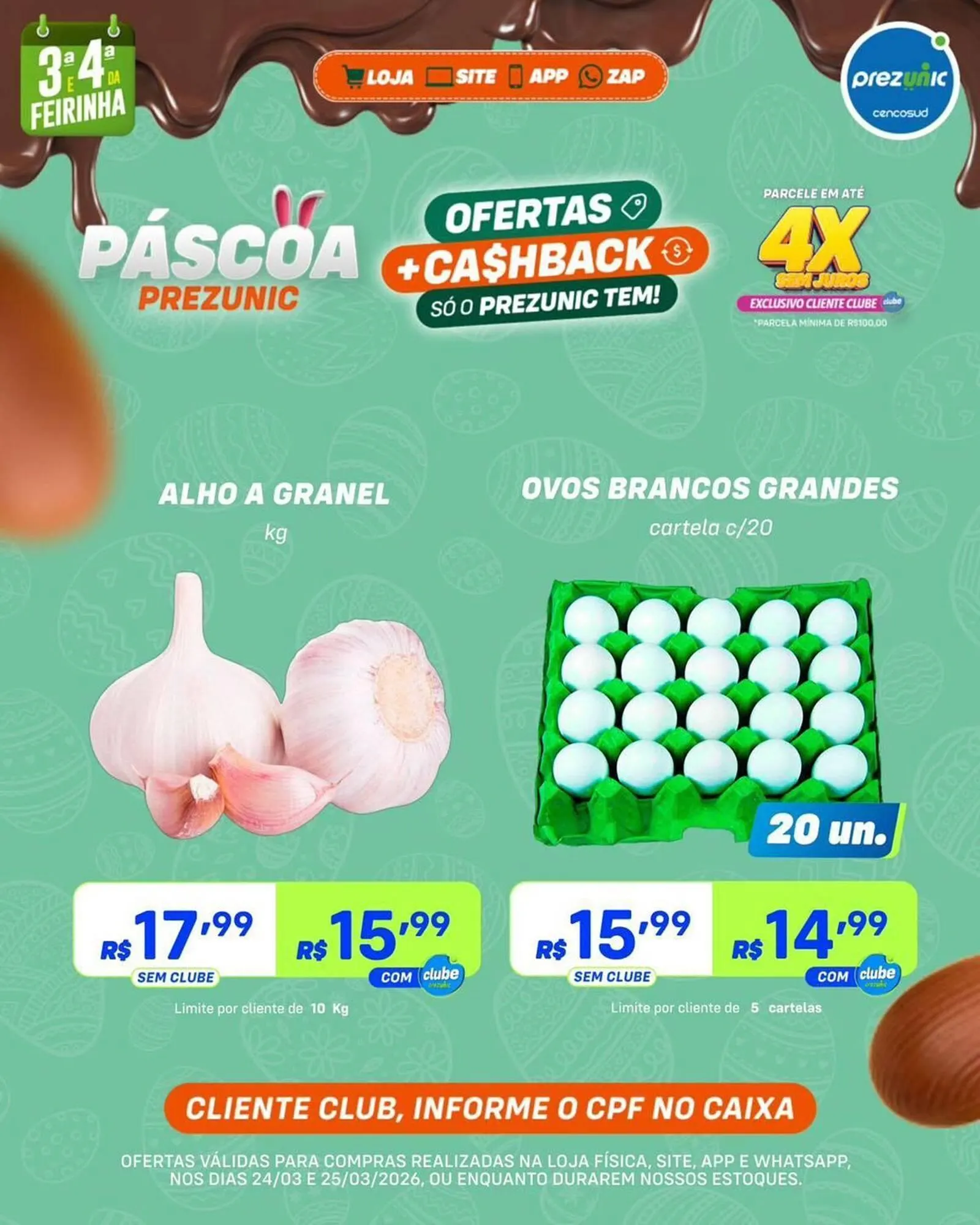 Encarte de Encarte Prezunic 24 de março até 25 de março 2026 - Pagina 1