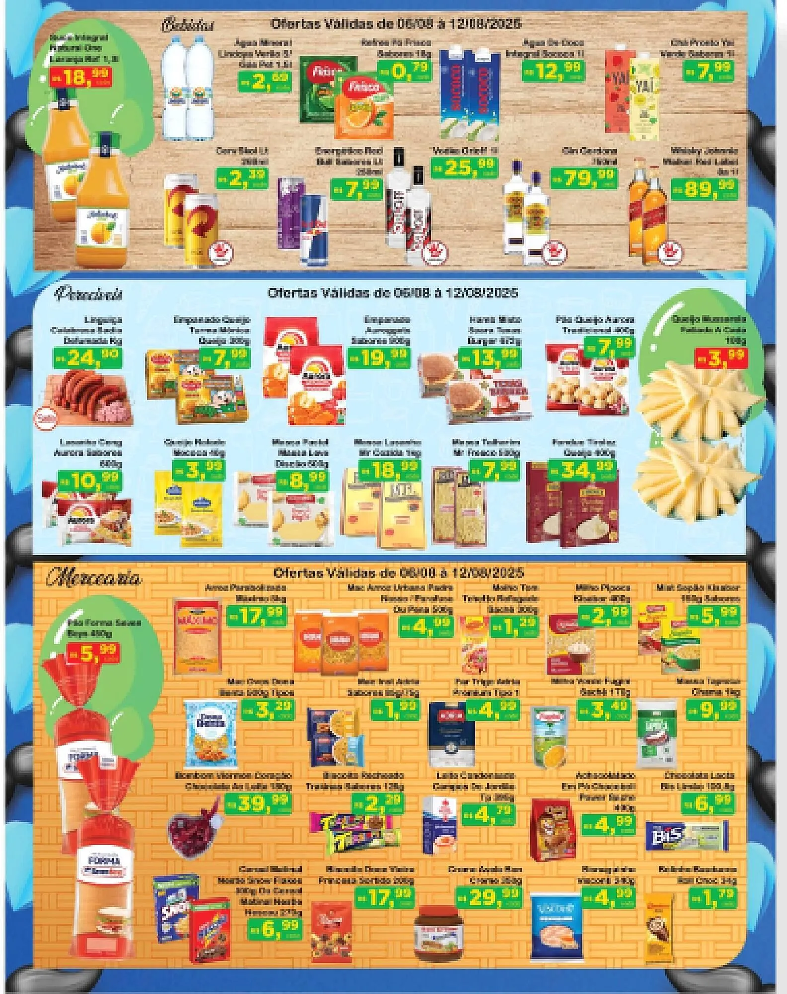 Encarte de Catálogo Chama Supermercados 6 de agosto até 12 de agosto 2025 - Pagina 3