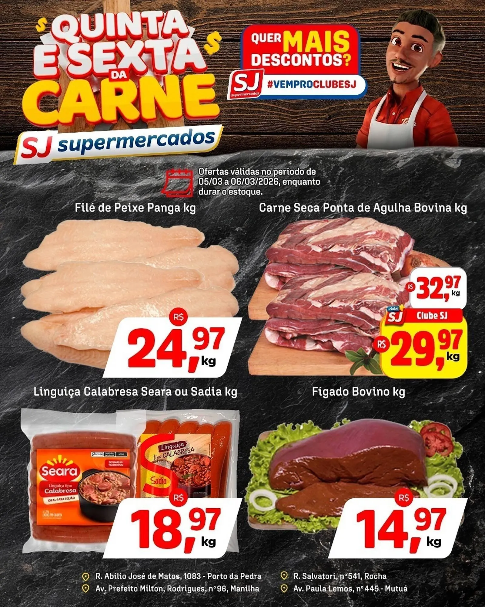 Encarte de Encarte Sj Supermercados 5 de março até 6 de março 2026 - Pagina 5
