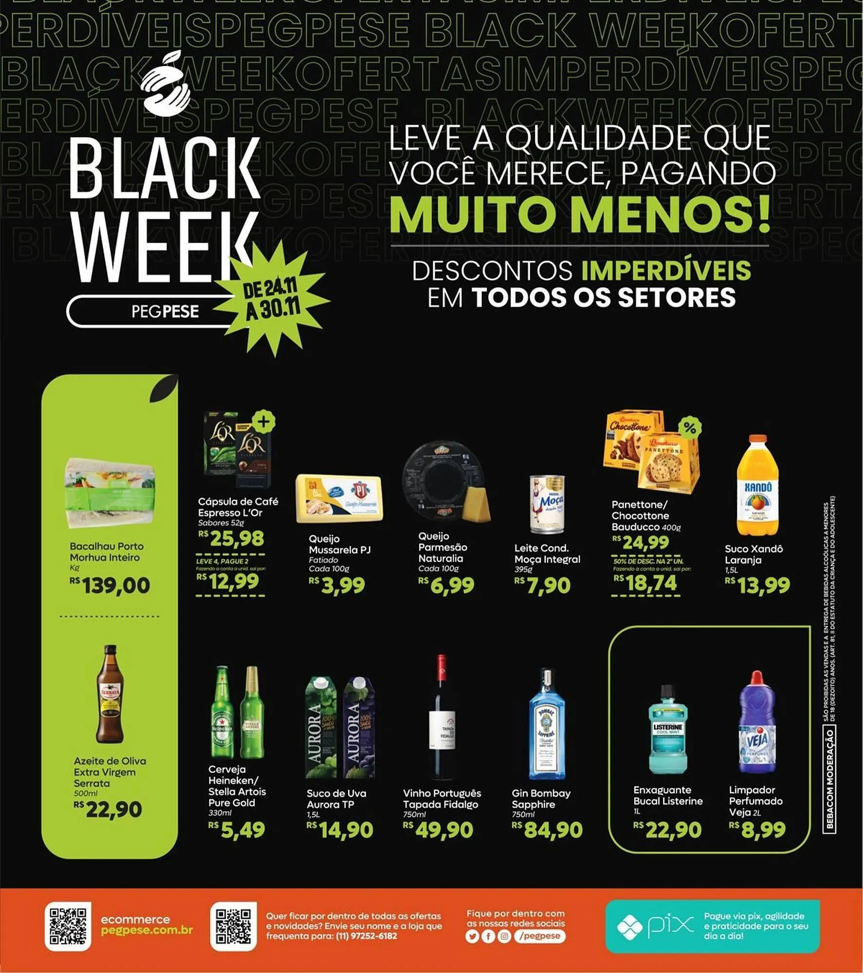 Encarte de Folheto Peg Pese 24 de novembro até 30 de novembro 2025 - Pagina 1