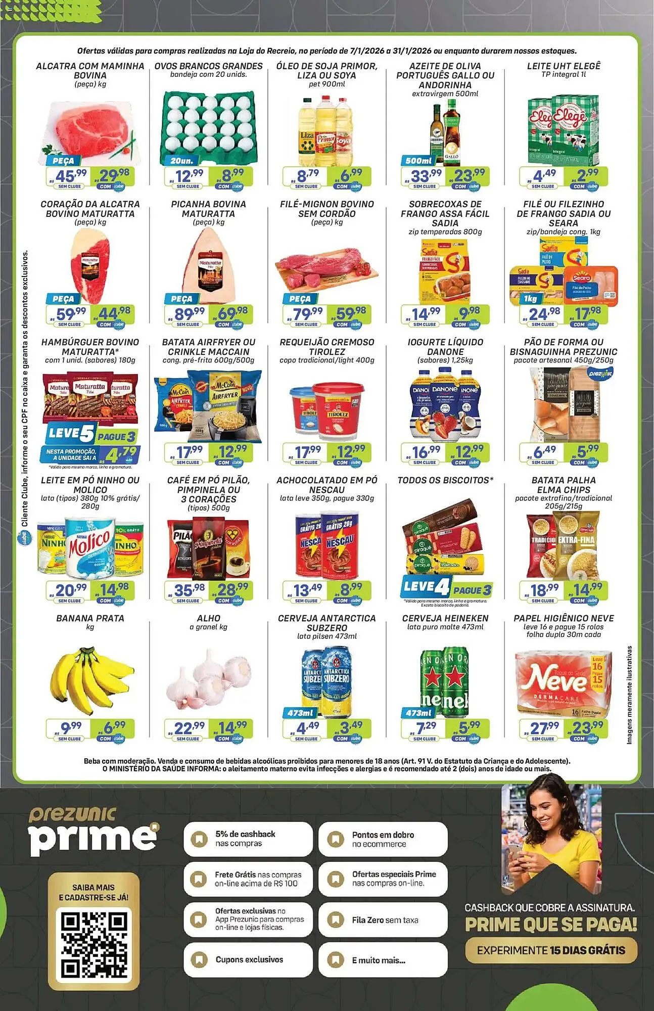 Encarte de Encarte Prezunic 7 de janeiro até 1 de fevereiro 2026 - Pagina 2