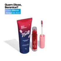 Combo 7Belo QDB: Creme para Mãos 50g + Gloss Labial Explosão de Framboesa 4ml