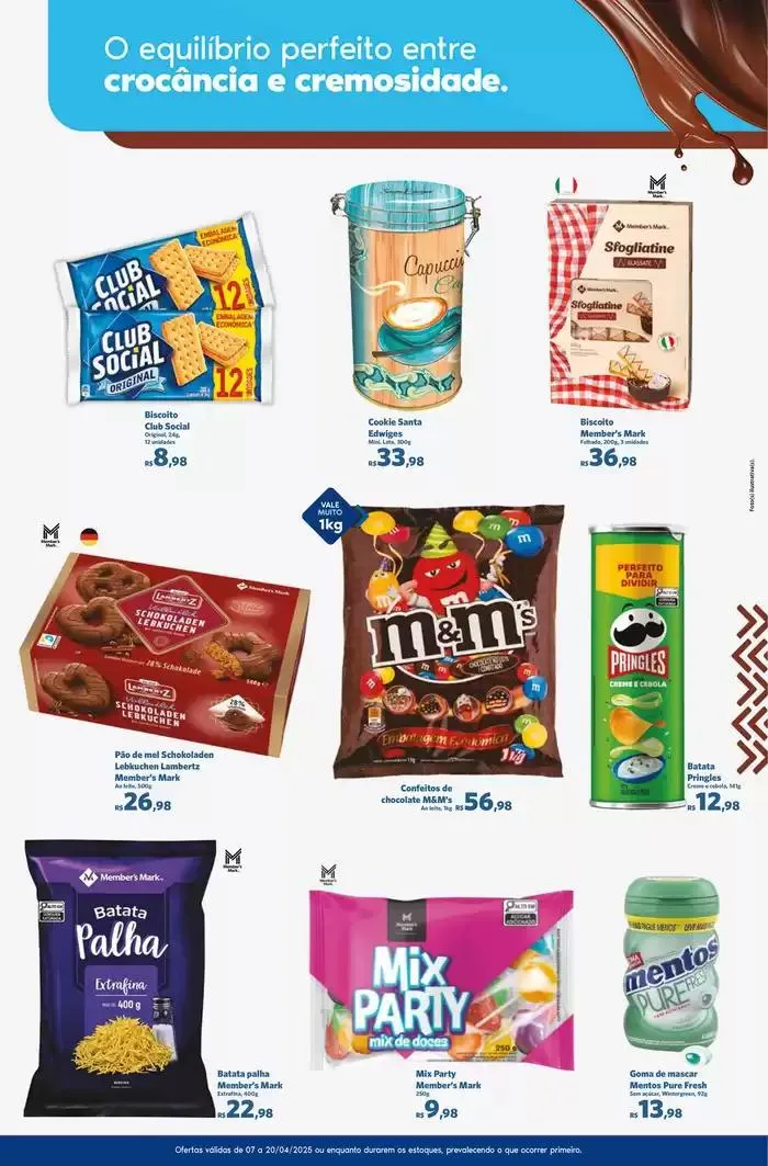 Encarte de OFERTAS PASCOA FASE 3 7 de abril até 20 de abril 2025 - Pagina 7