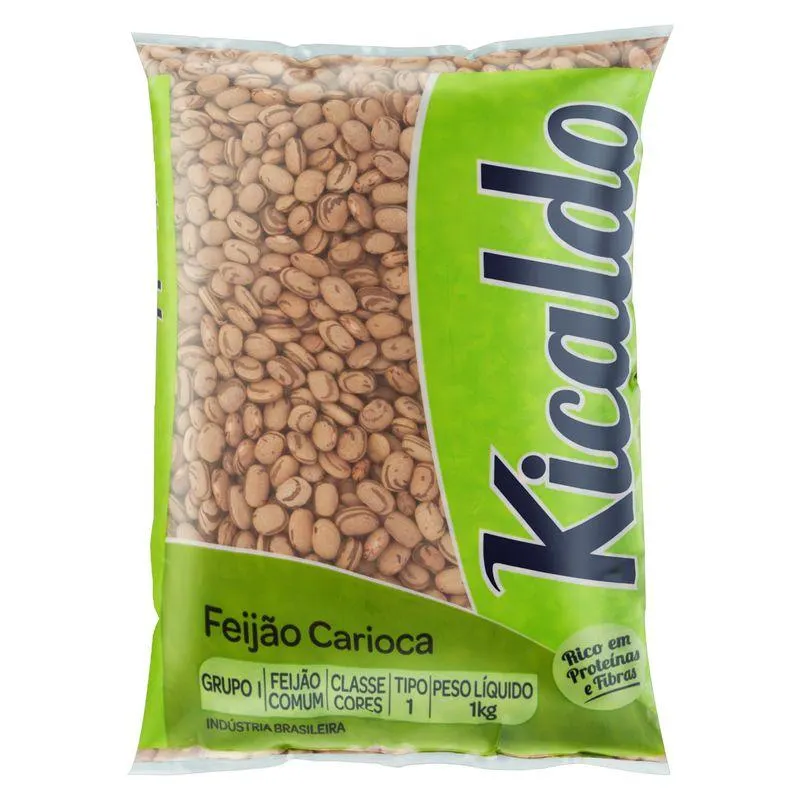 Feijão Carioca Kicaldo 1Kg