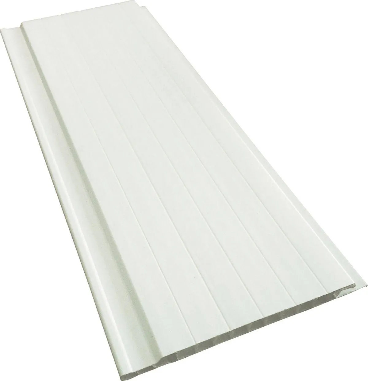 Forro PVC Semita Frisado Branco Gelo 8mm 10cm 6m