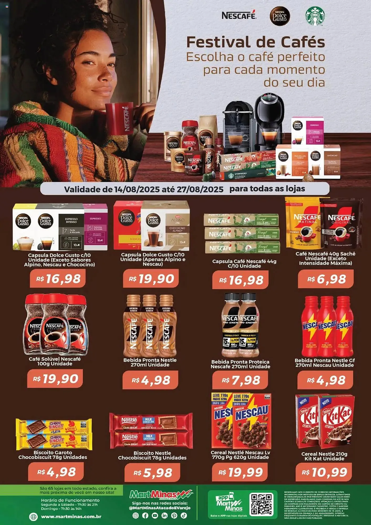 Encarte de Catálogo Mart Minas 14 de agosto até 27 de agosto 2025 - Pagina 1