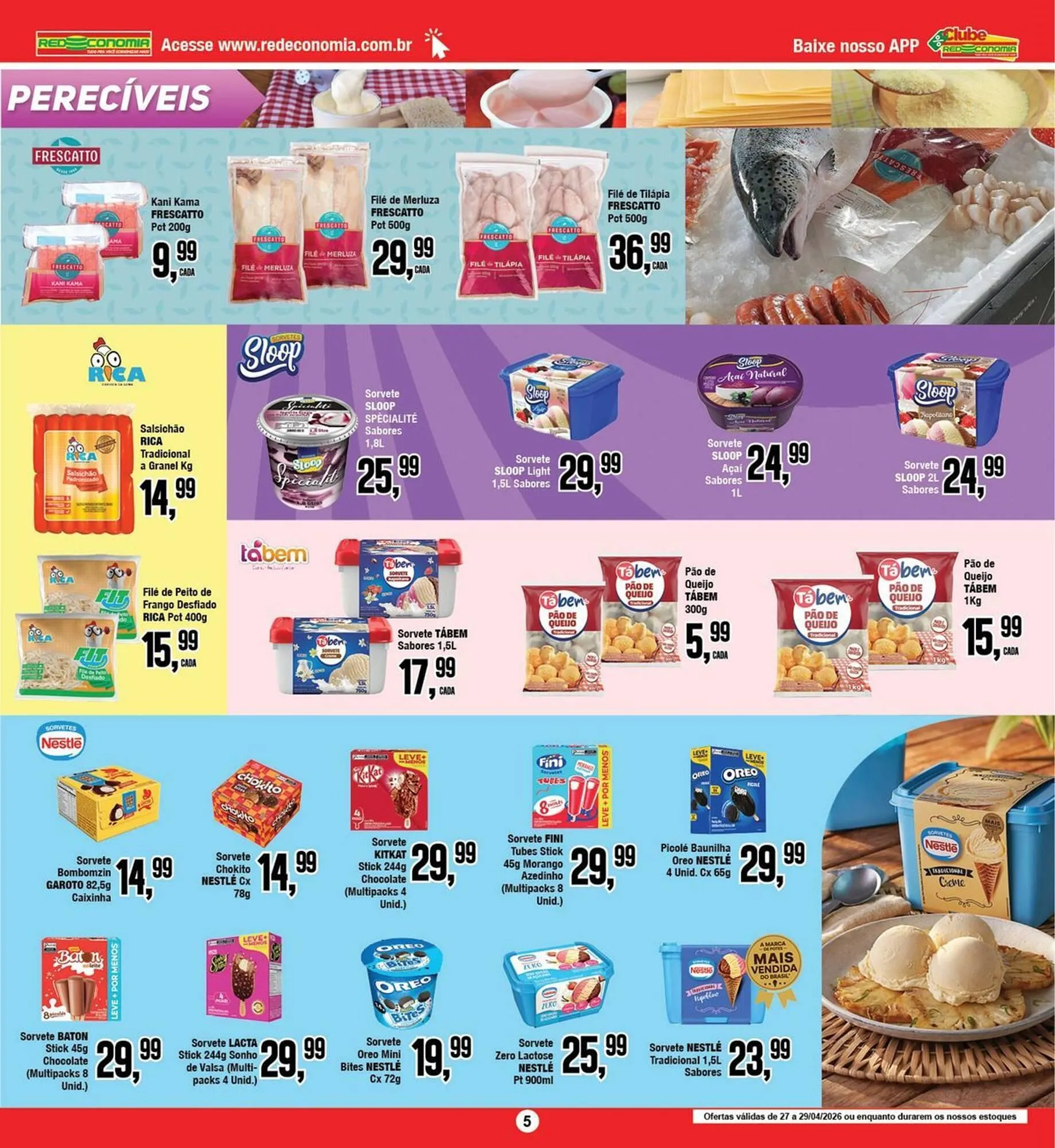 Encarte de Encarte Rede Economia 27 de abril até 28 de abril 2026 - Pagina 5