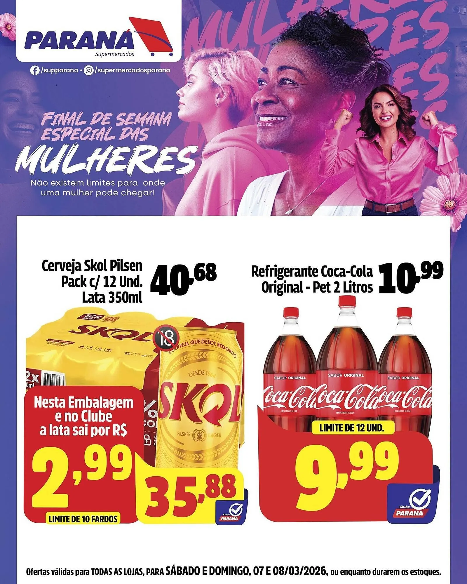 Encarte de Folheto Supermercado Paraná 7 de março até 8 de março 2026 - Pagina 2