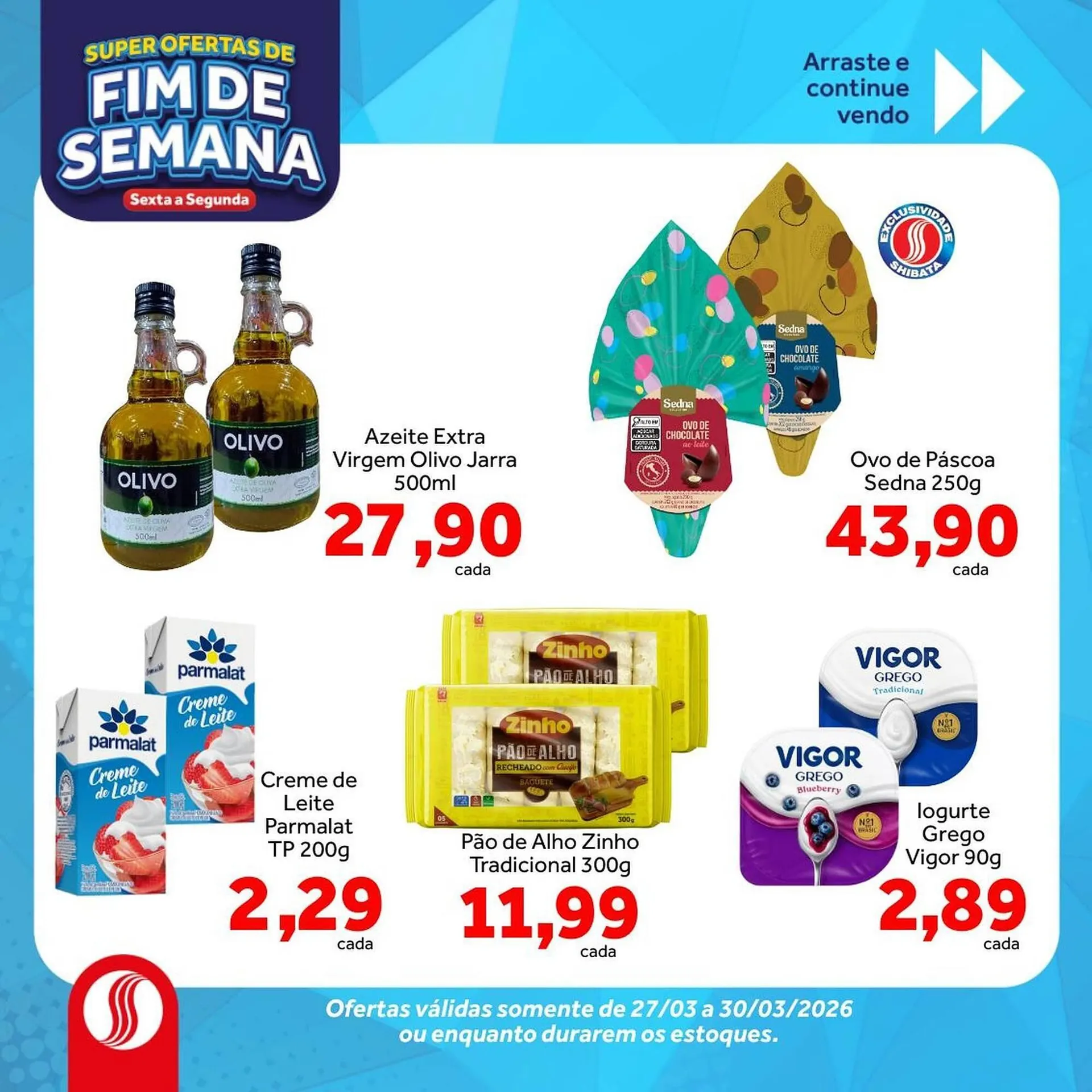 Encarte de Folheto Shibata Supermercados 27 de março até 29 de março 2026 - Pagina 4
