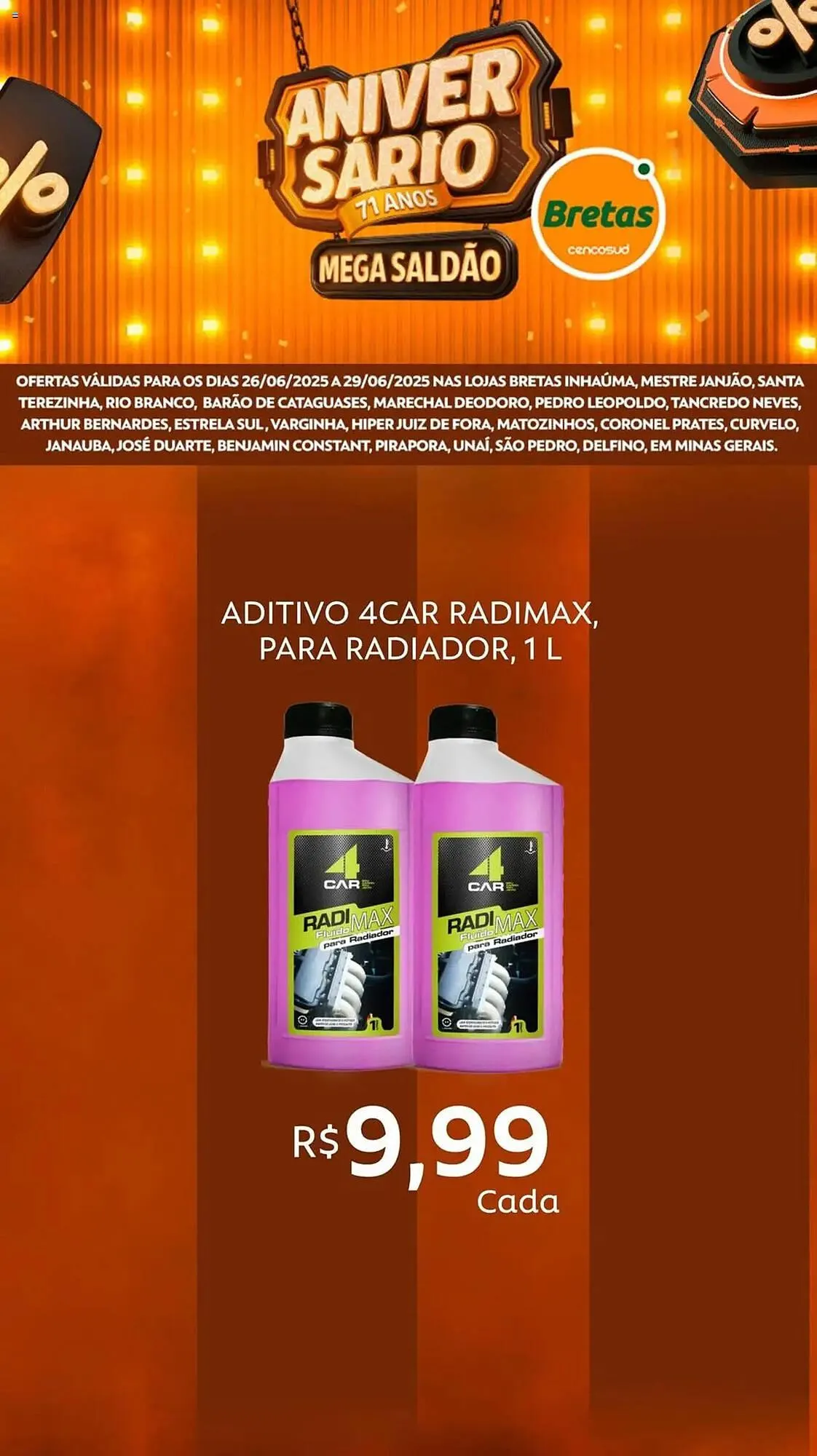 Encarte de Catálogo Supermercados Bretas 26 de junho até 29 de junho 2025 - Pagina 2