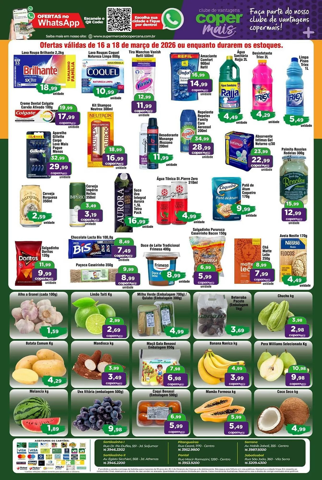 Encarte de Tabloide Copercana 16 de março até 18 de março 2026 - Pagina 2