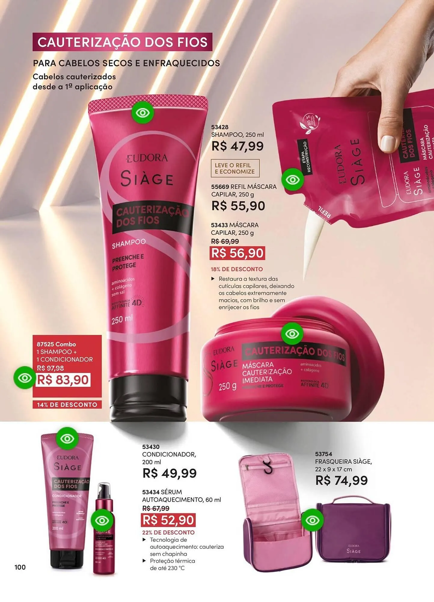 Encarte de Catálogo Eudora 23 de abril até 30 de junho 2025 - Pagina 108