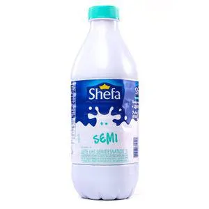 Leite Shefa Semi-Desnatado Garrafa 1l