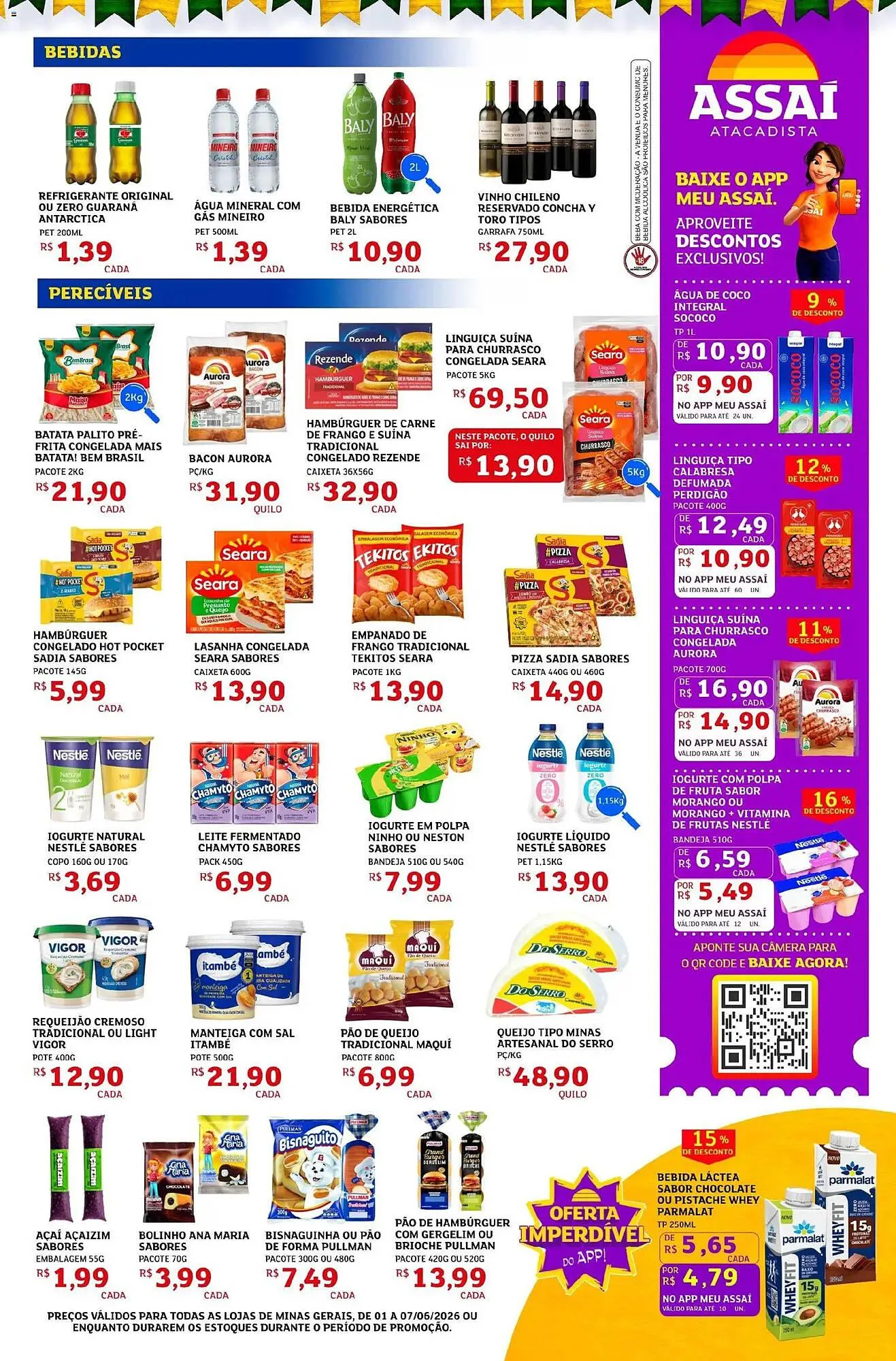 Encarte de Encarte Assaí Atacadista 1 de junho até 7 de junho 2026 - Pagina 3