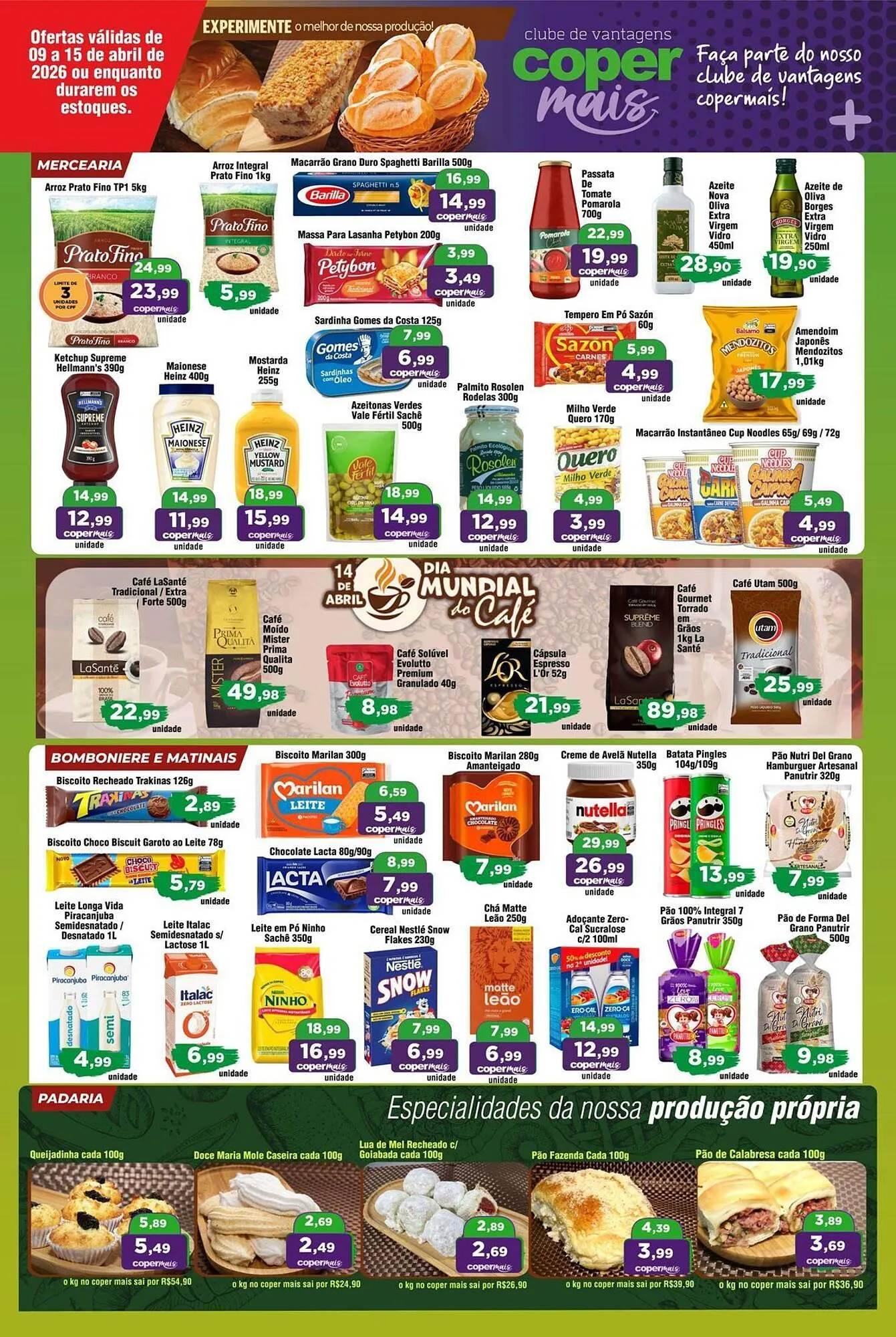 Encarte de Tabloide Copercana 9 de abril até 15 de abril 2026 - Pagina 2