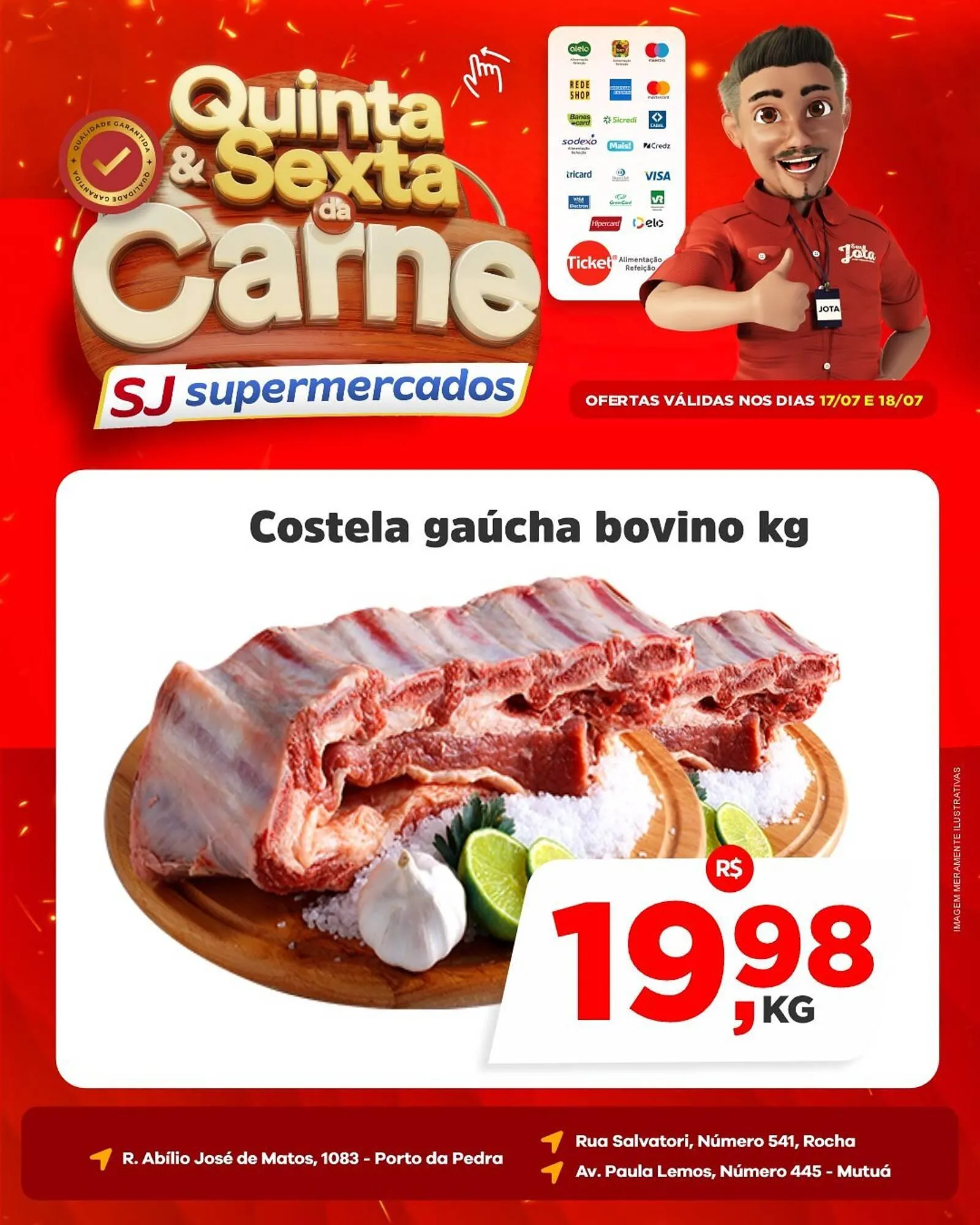 Encarte de Catálogo Sj Supermercados 17 de julho até 18 de julho 2025 - Pagina 4