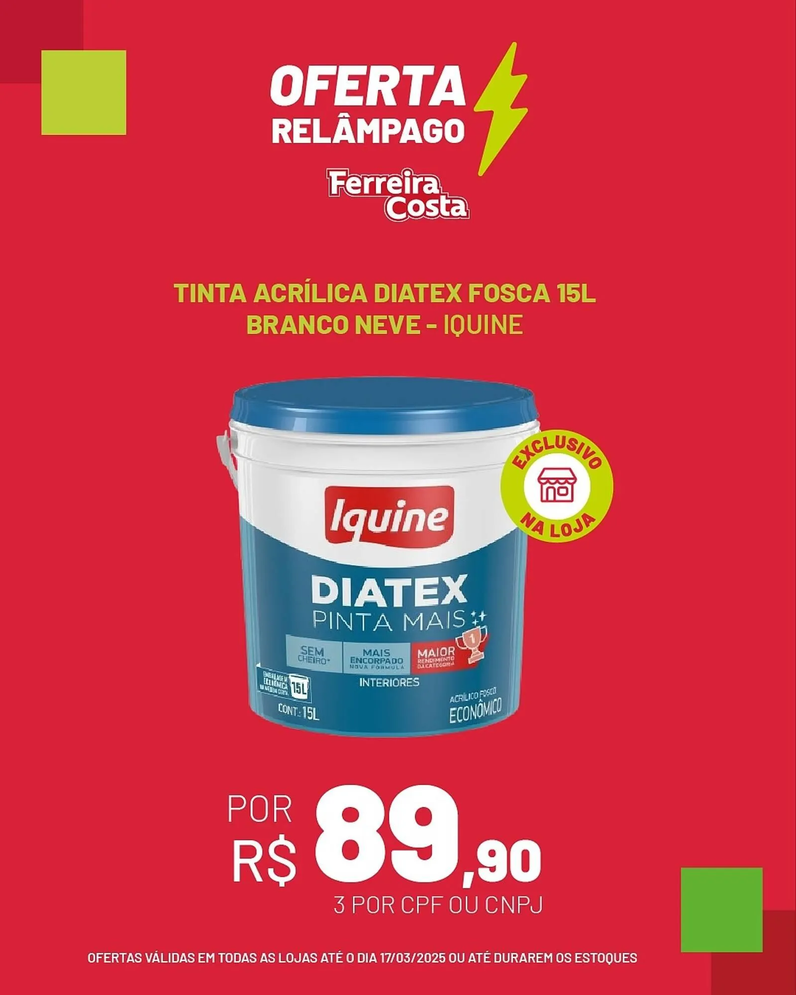 Encarte de Catálogo Ferreira Costa 15 de março até 17 de março 2025 - Pagina 4