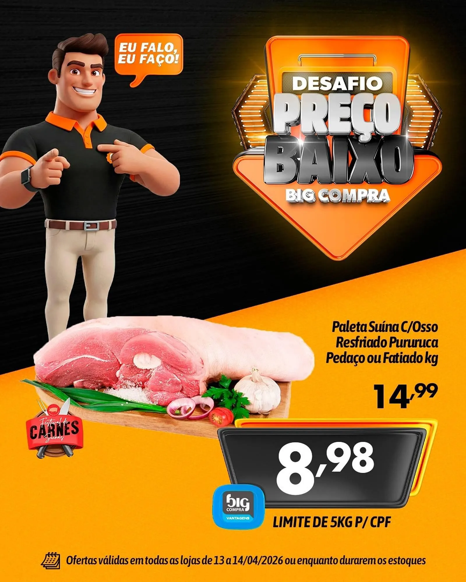 Encarte de Catálogo Supermercados Big Compra 13 de abril até 14 de abril 2026 - Pagina 2
