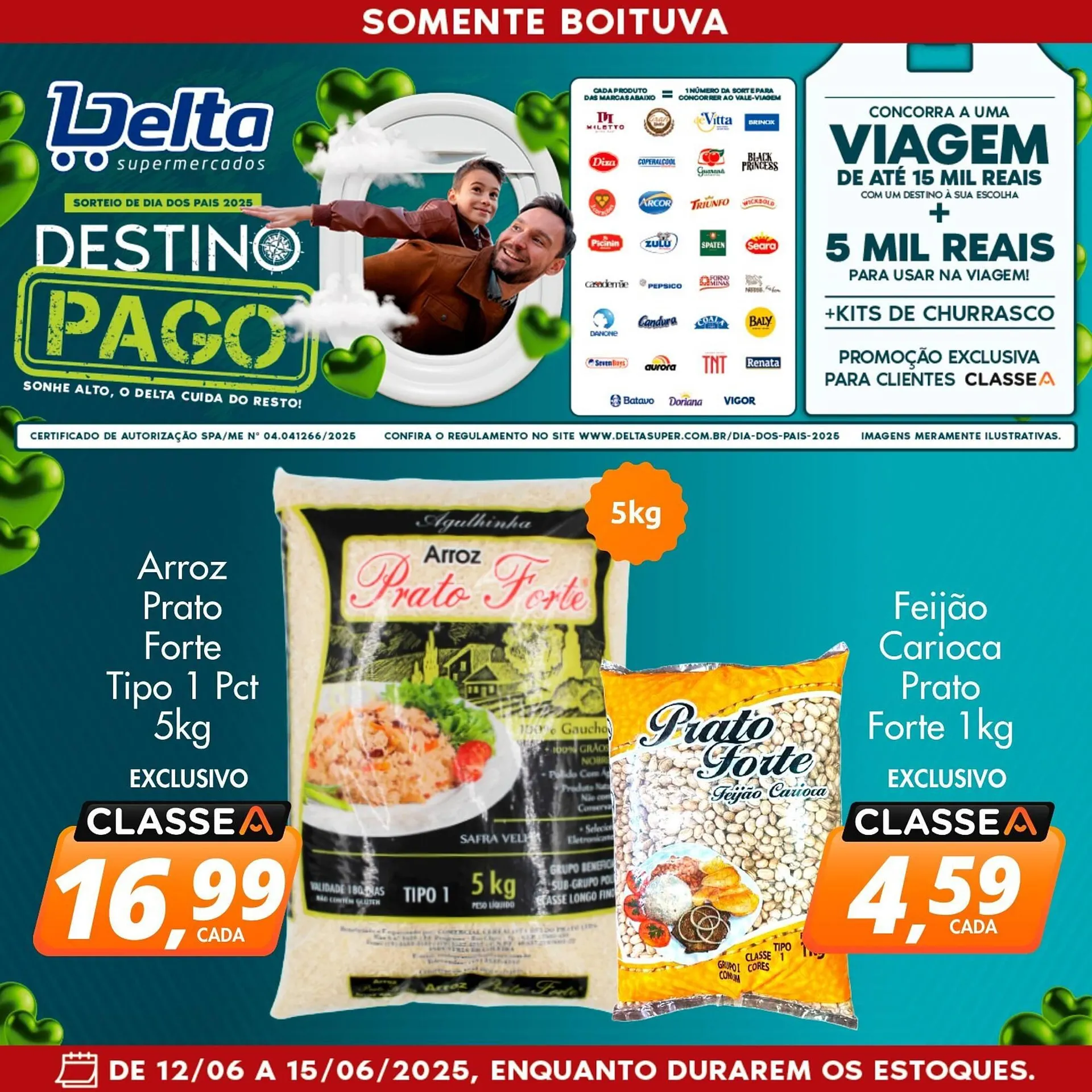 Encarte de Catálogo Delta Supermercados 12 de junho até 15 de junho 2025 - Pagina 2