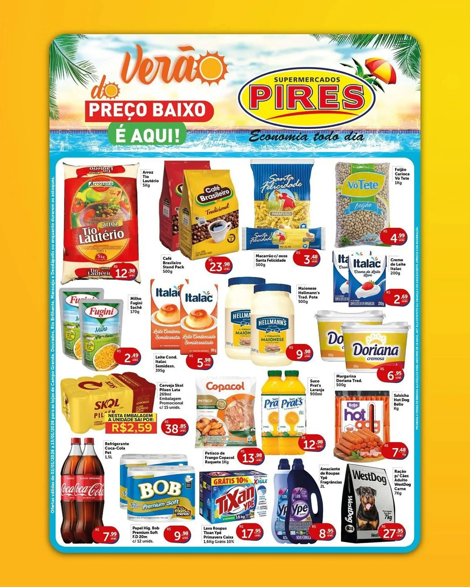 Encarte de Tabloide Pires 2 de janeiro até 15 de janeiro 2026 - Pagina 1
