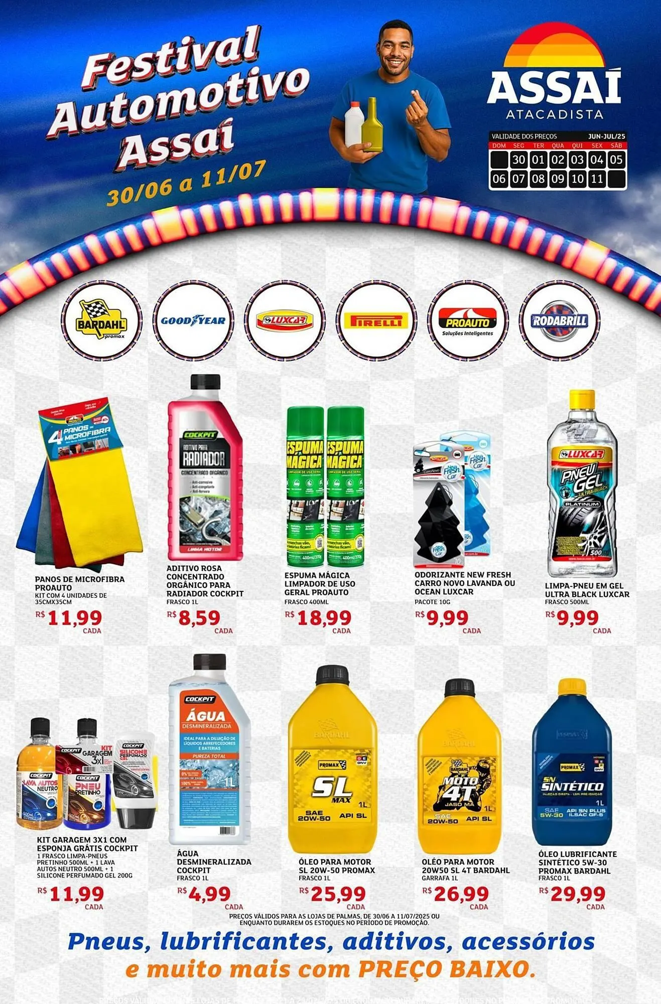 Encarte de Catálogo Assaí Atacadista 30 de junho até 11 de julho 2025 - Pagina 1