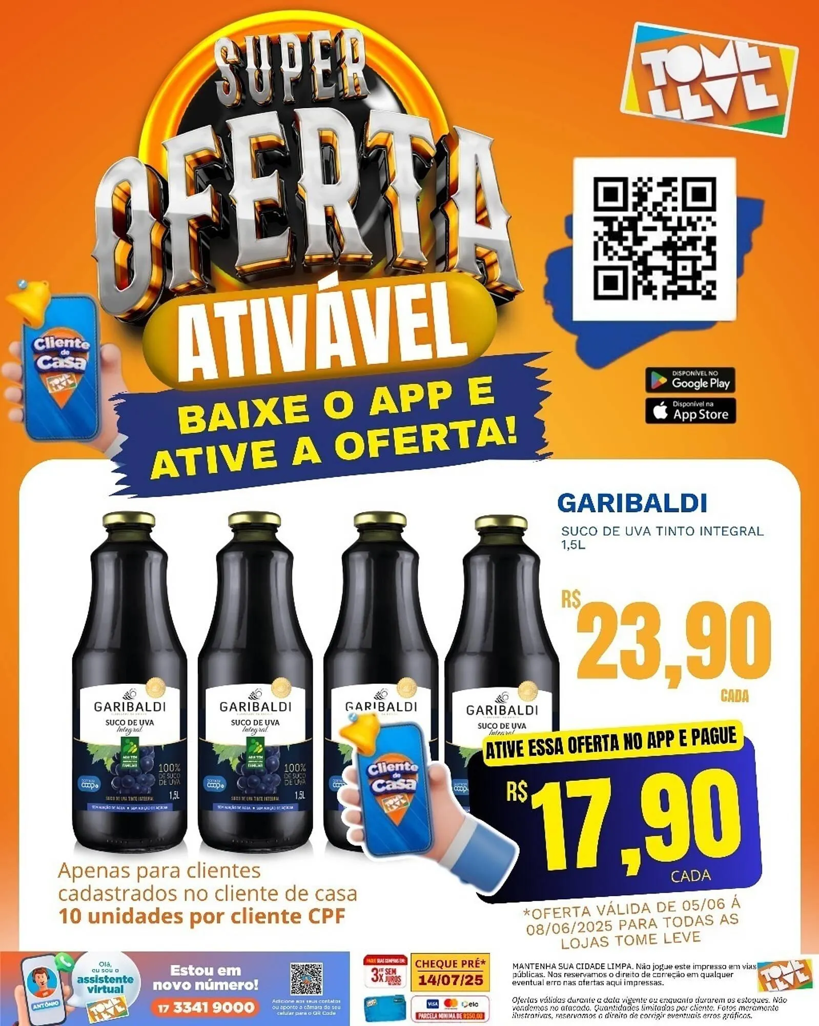 Encarte de Catálogo Tome Leve 5 de junho até 8 de junho 2025 - Pagina 3