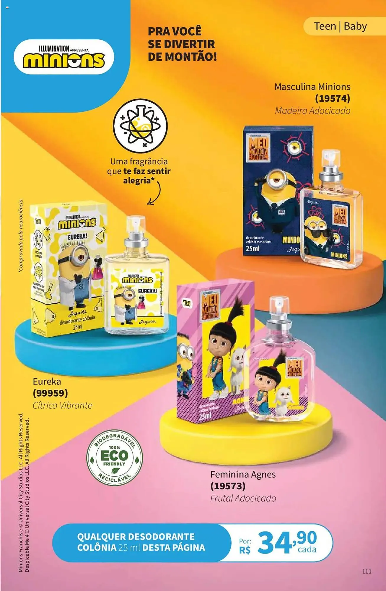 Encarte de Catálogo Jequiti 19 de junho até 17 de julho 2025 - Pagina 111