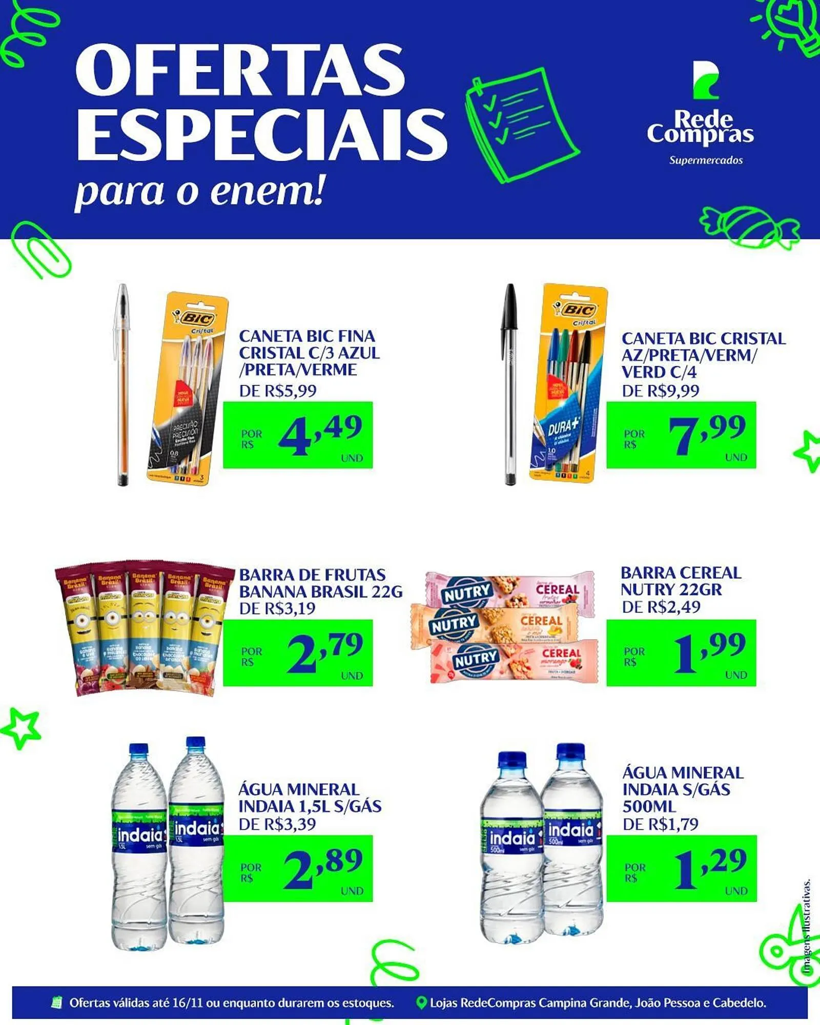 Encarte de Encarte Rede Compras 14 de novembro até 16 de novembro 2025 - Pagina 1