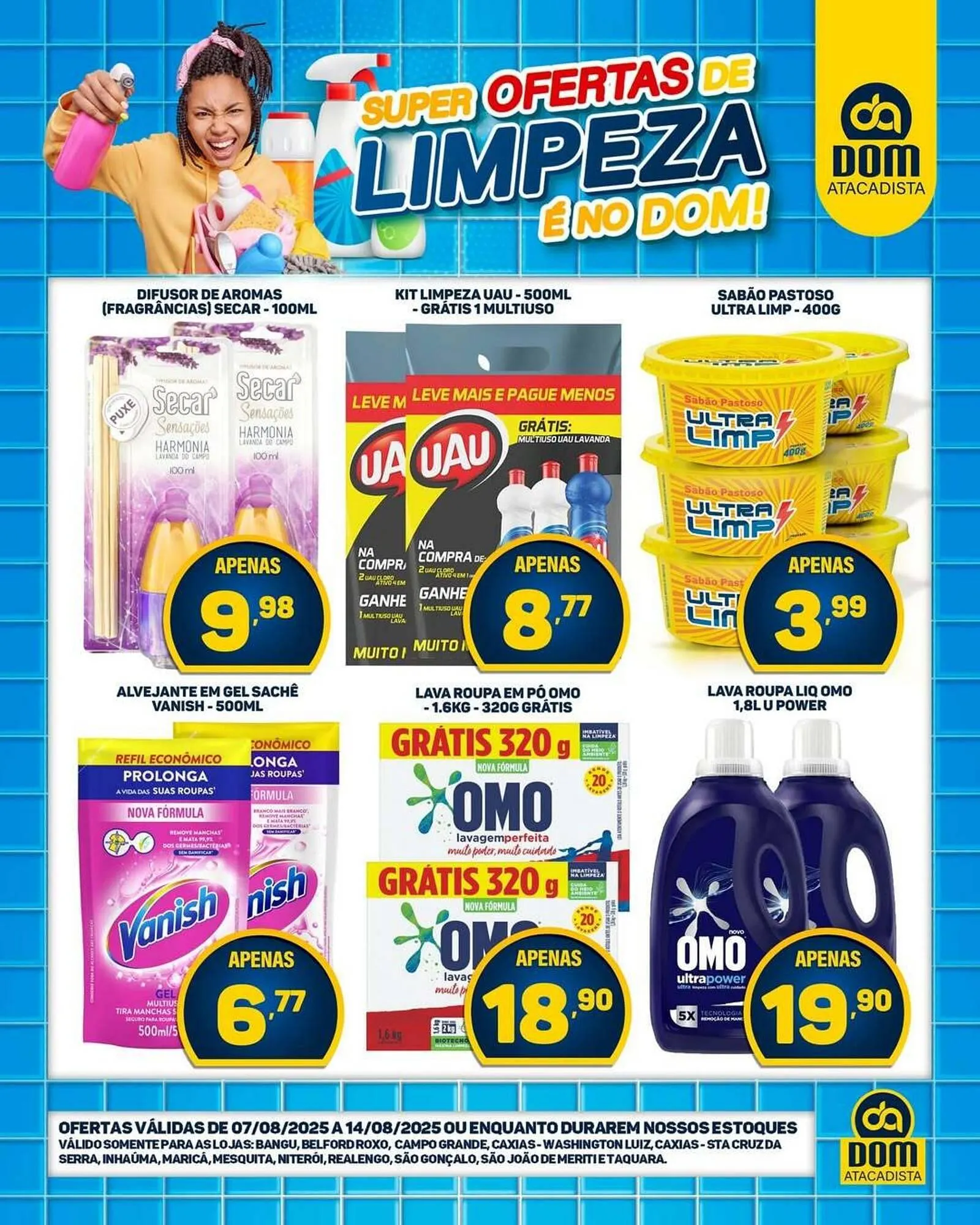 Encarte de Catálogo Dom Atacadista 7 de agosto até 14 de agosto 2025 - Pagina 1