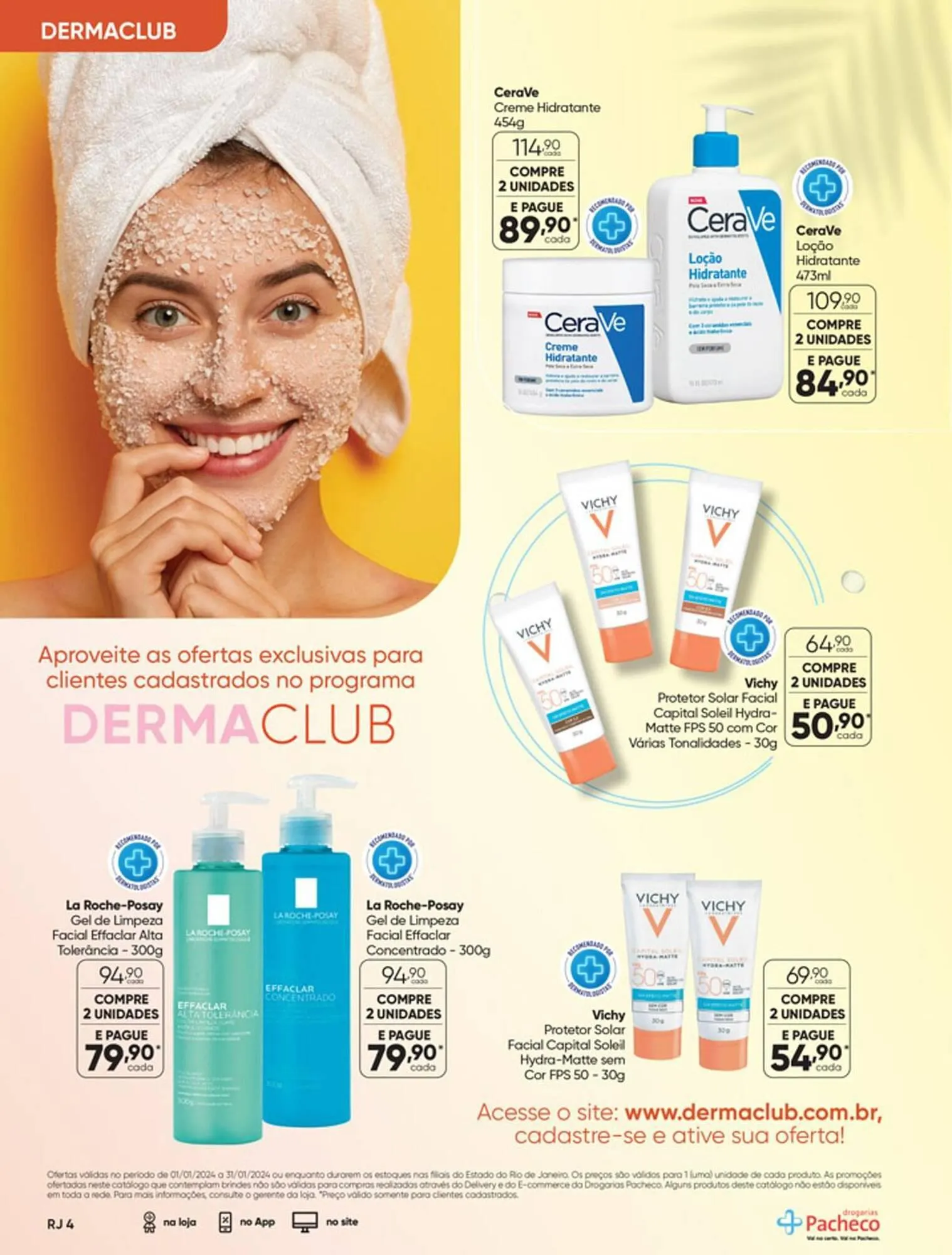 Encarte de Catálogo Drogarias Pacheco 3 de janeiro até 31 de janeiro 2024 - Pagina 4