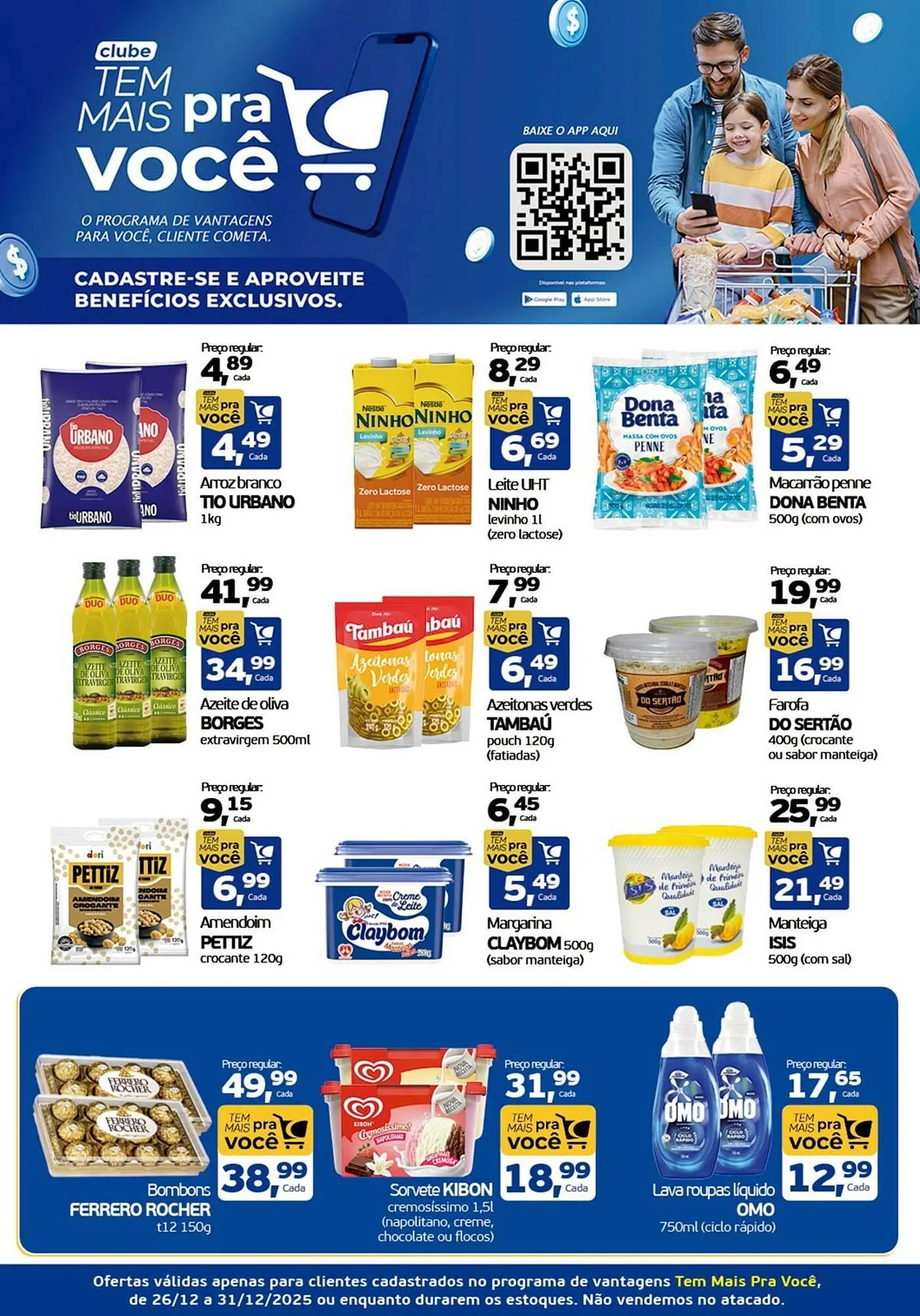 Encarte de Encarte Cometa Supermercados 26 de dezembro até 31 de dezembro 2025 - Pagina 1