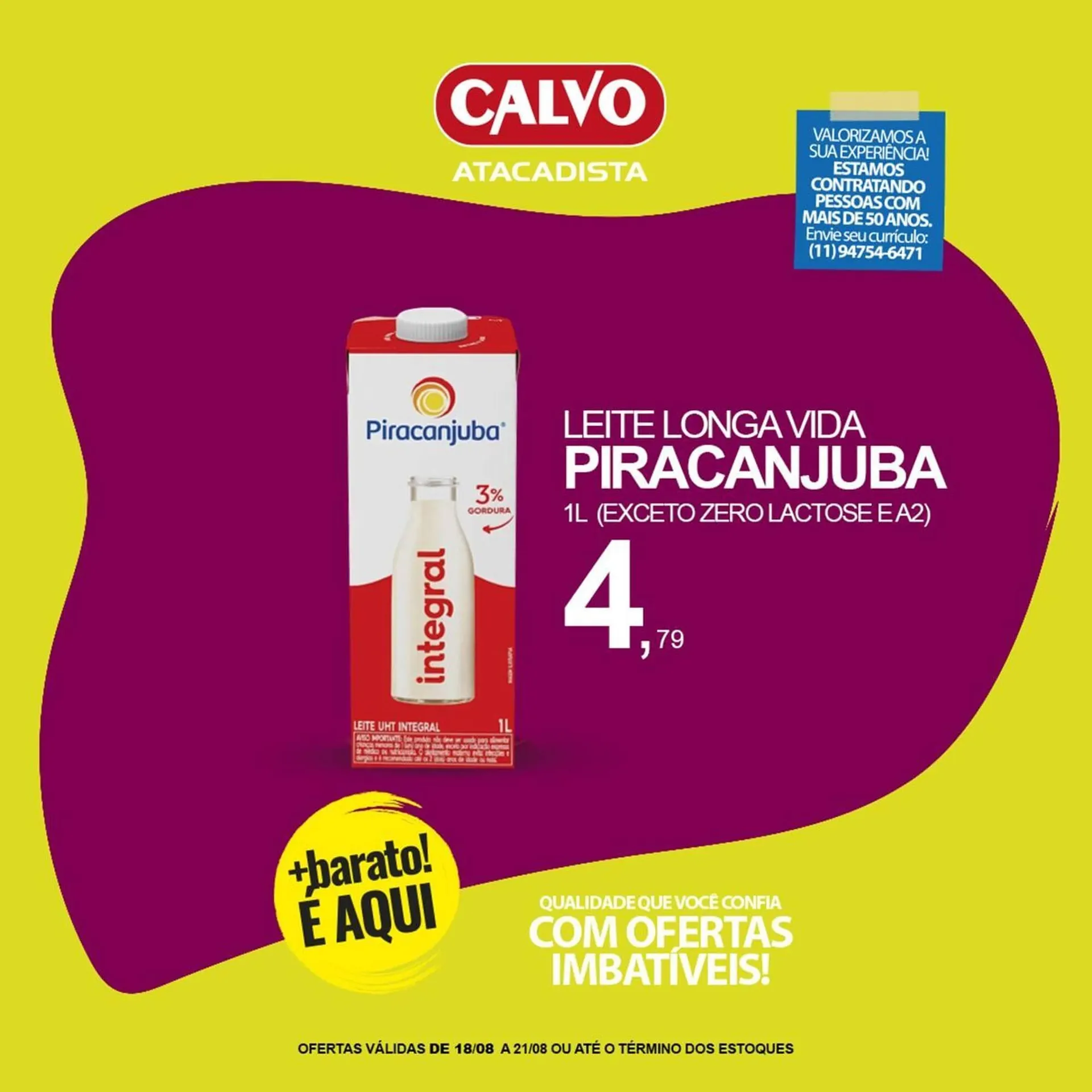 Encarte de Catálogo Calvo Atacadista 20 de agosto até 21 de agosto 2025 - Pagina 7