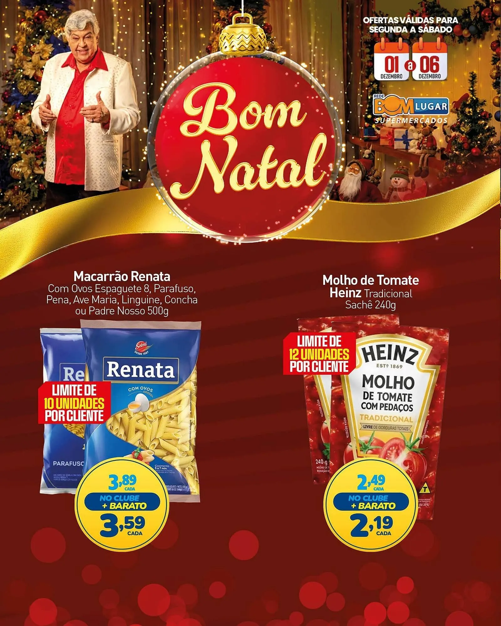 Encarte de Folheto Rede Bom Lugar 4 de dezembro até 6 de dezembro 2025 - Pagina 1