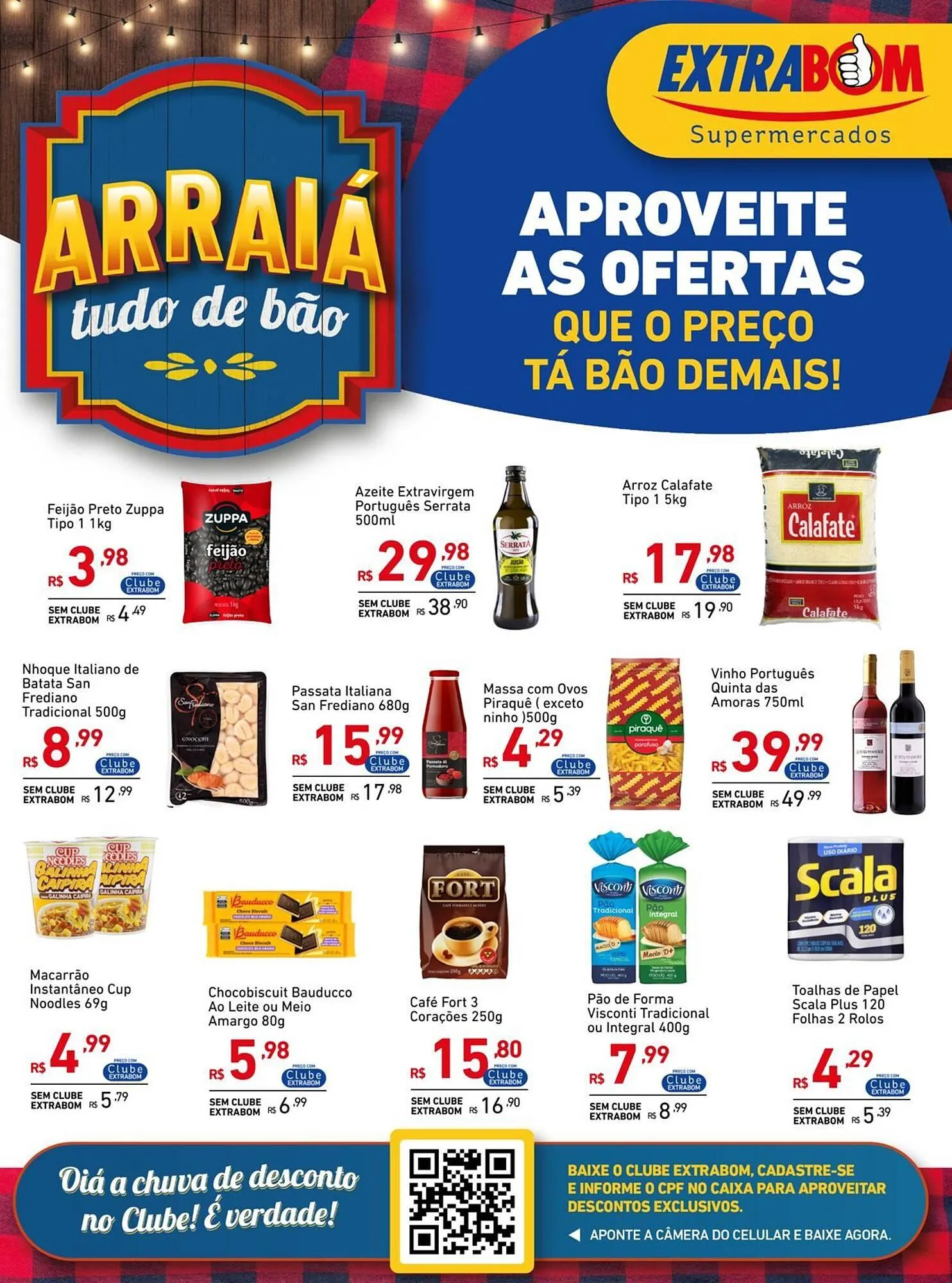 Encarte de Catálogo Extrabom Supermercados 12 de junho até 25 de junho 2025 - Pagina 1