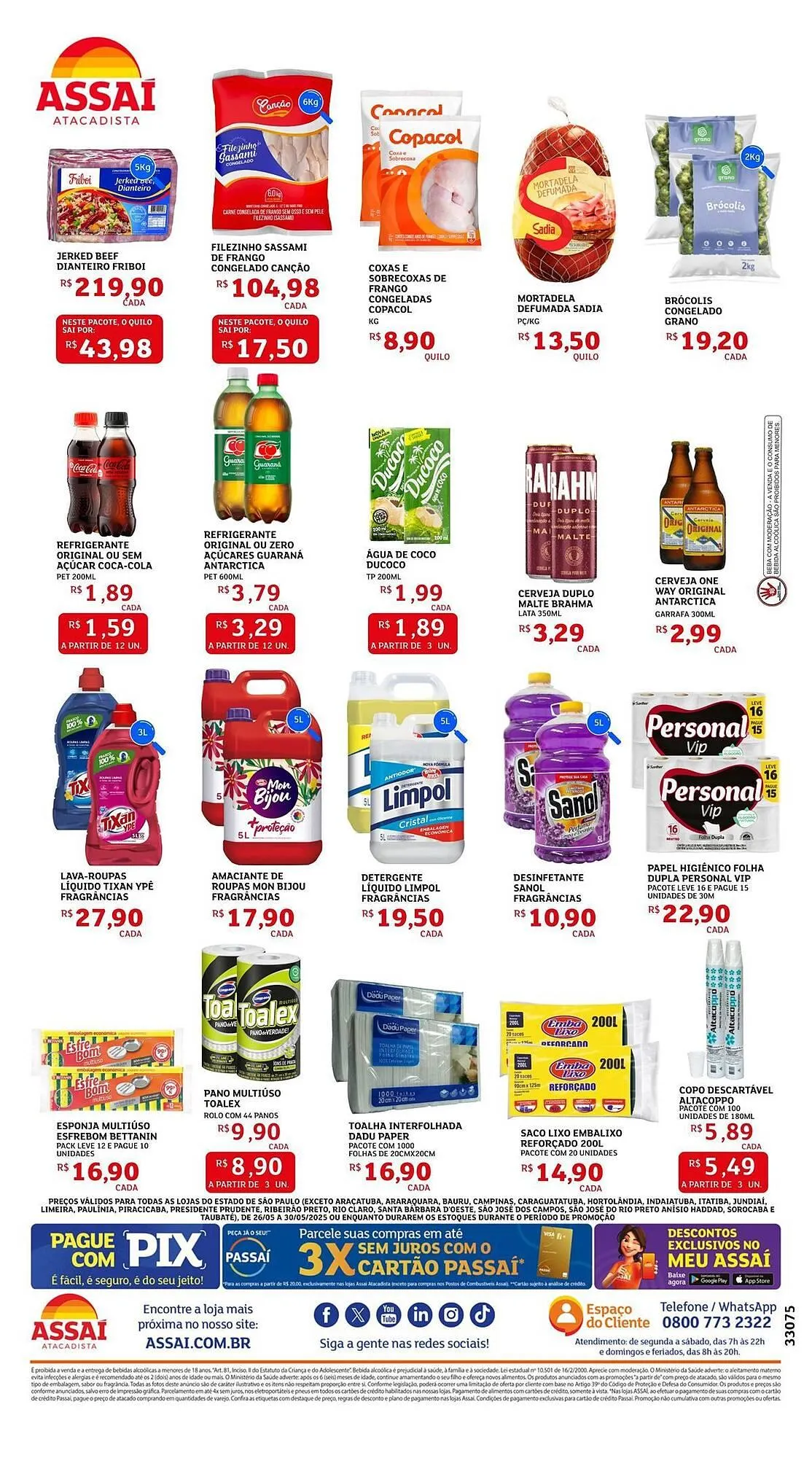 Encarte de Catálogo Assaí Atacadista 27 de maio até 30 de maio 2025 - Pagina 2