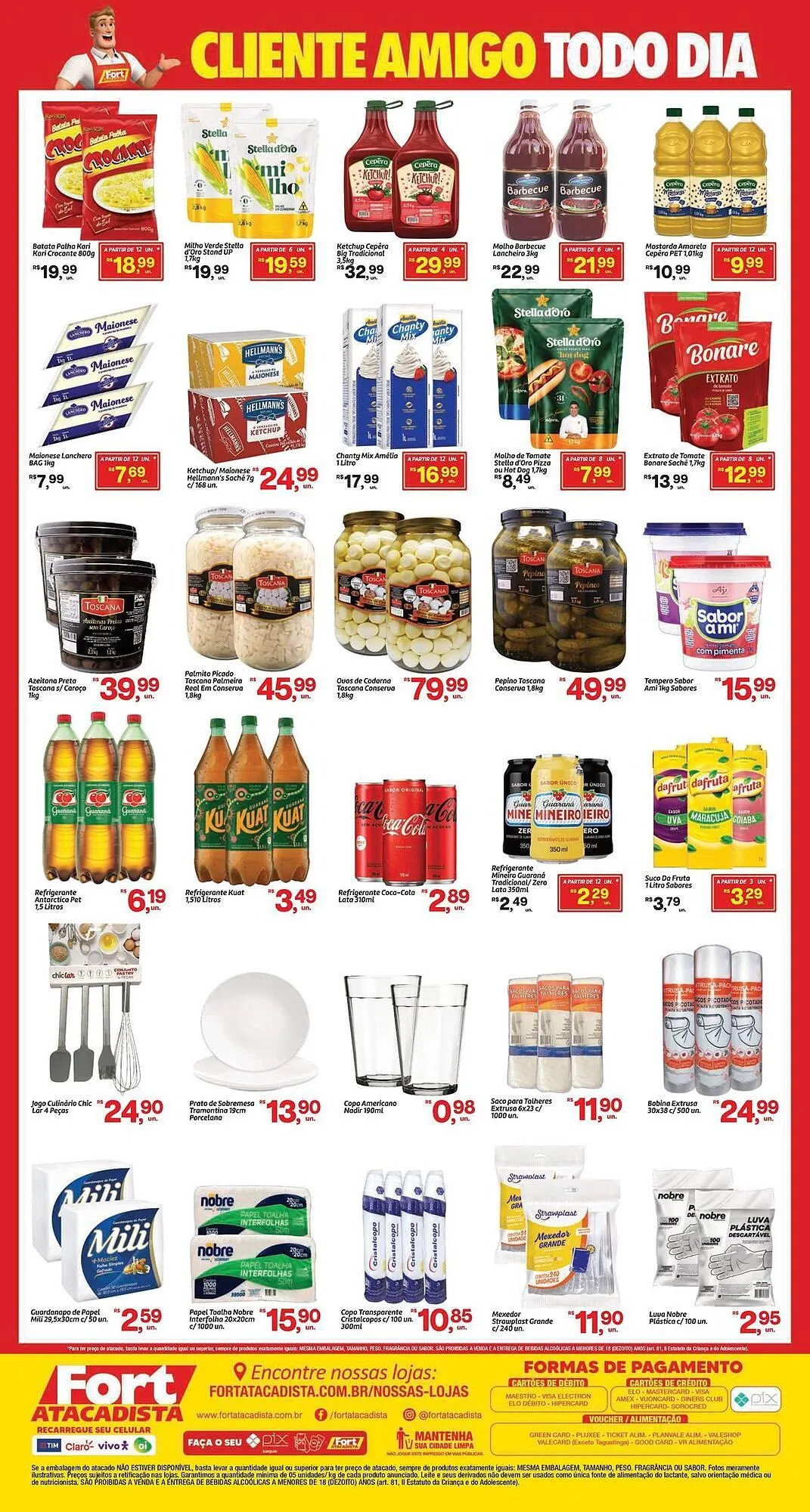 Encarte de Tabloide Fort Atacadista 12 de janeiro até 18 de janeiro 2026 - Pagina 2